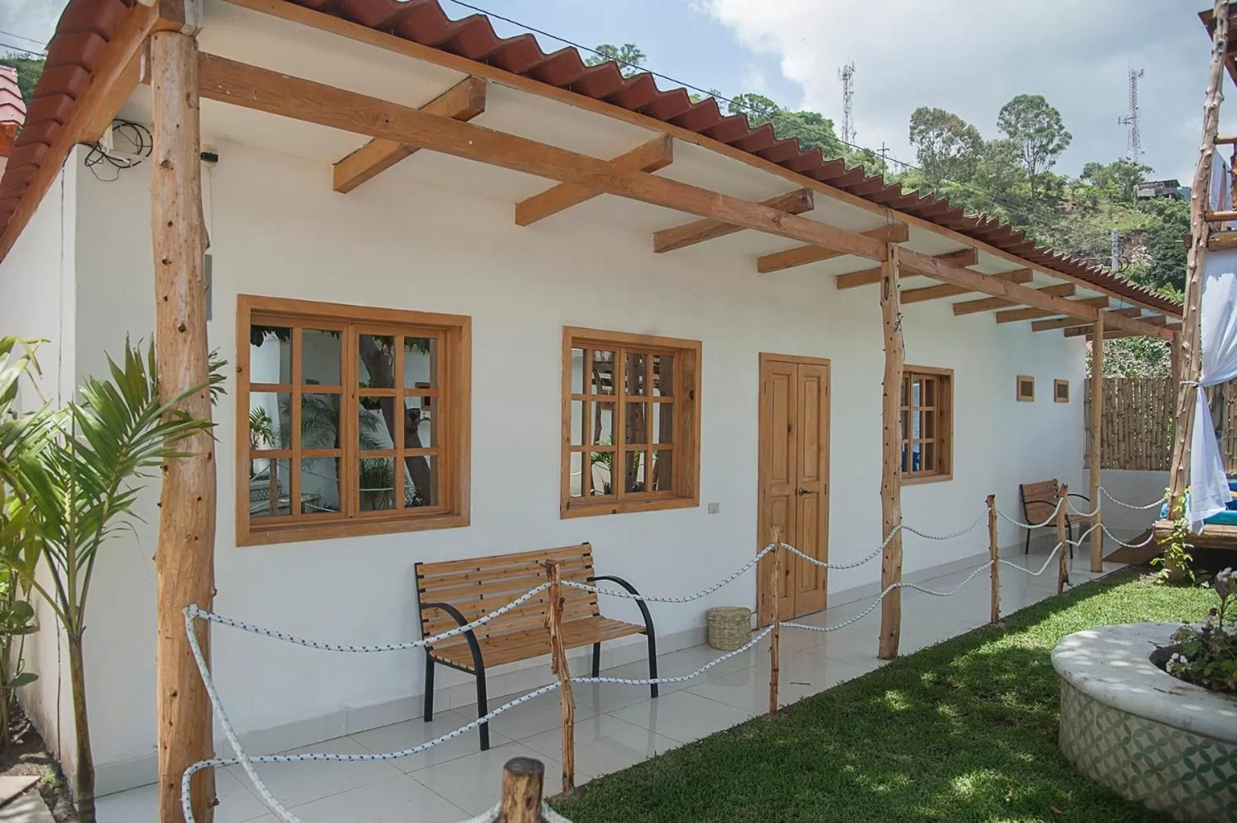 Garden view in Sababa Resort