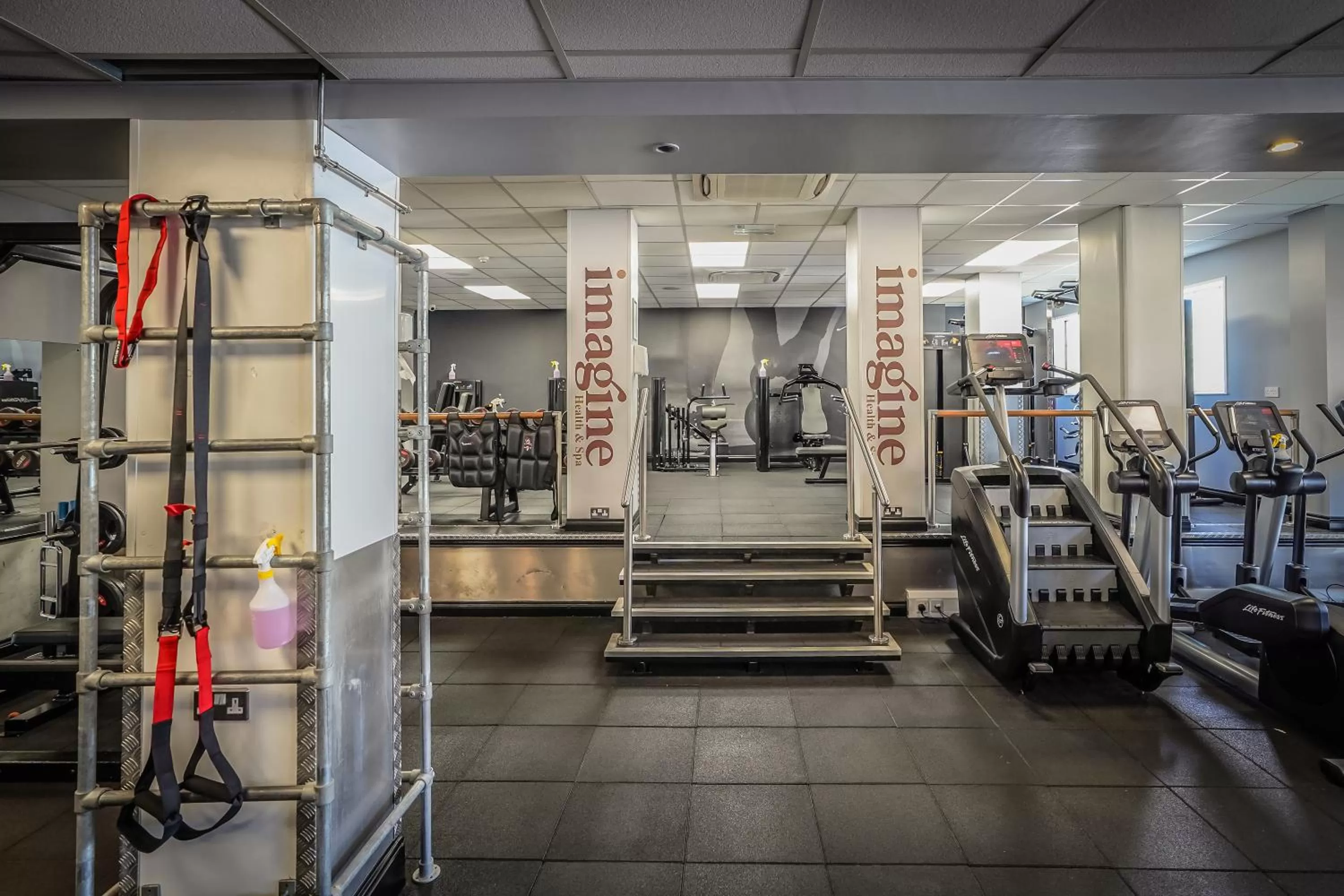 Fitness centre/facilities in The Old Hall Hotel