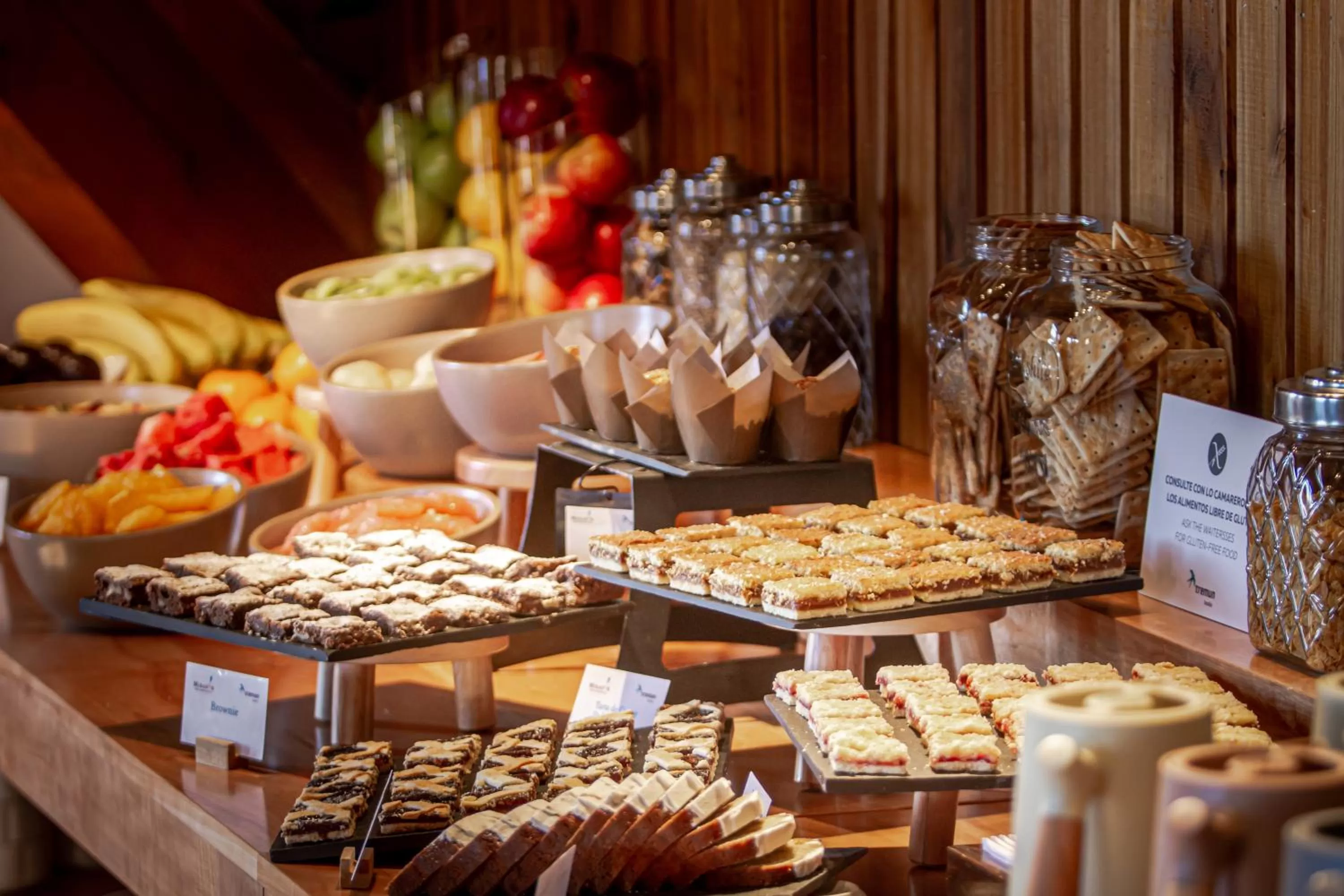 Breakfast in Mirador del Lago Hotel