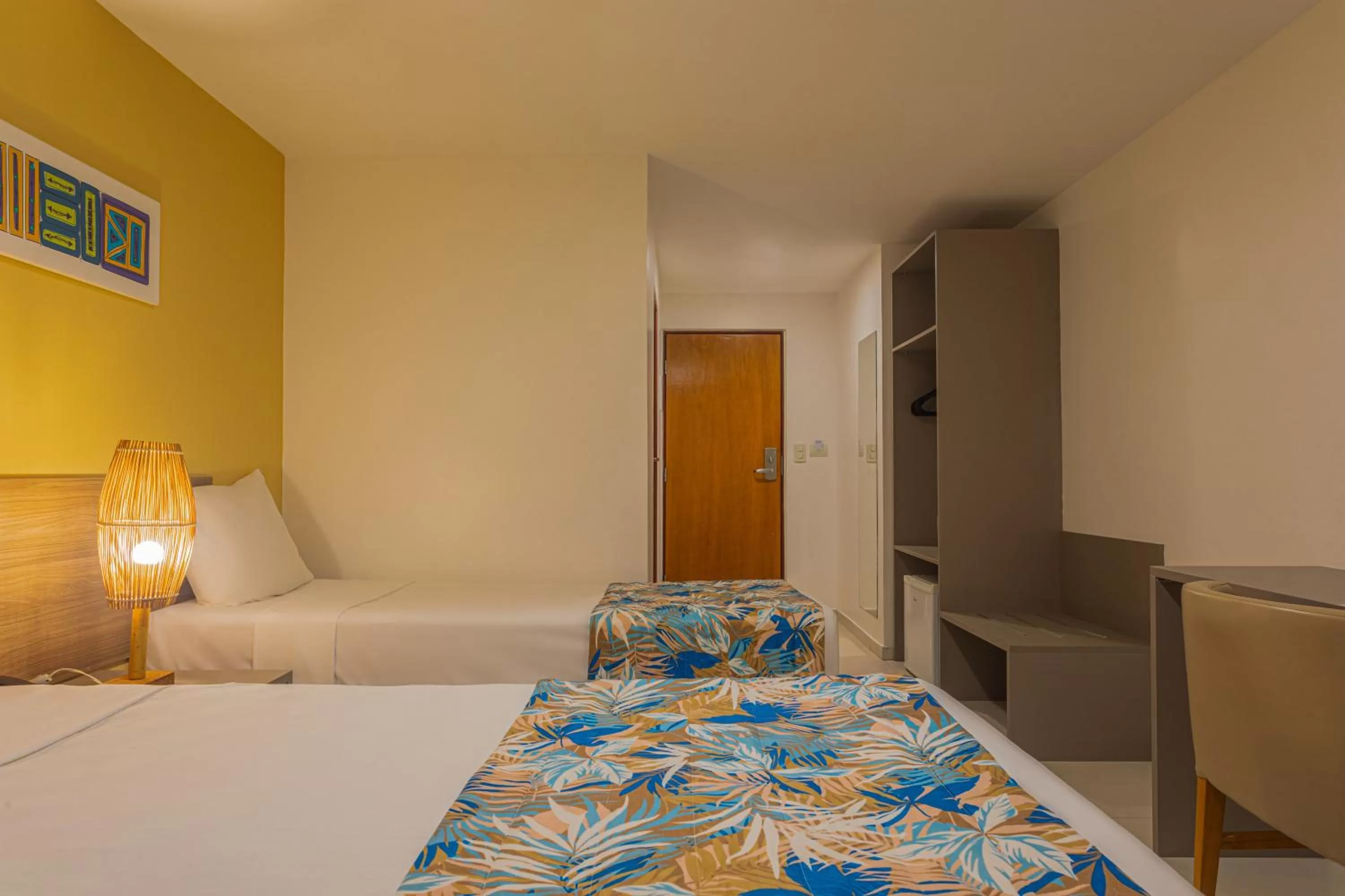 Bed in Slim Pajuçara by Tropicalis