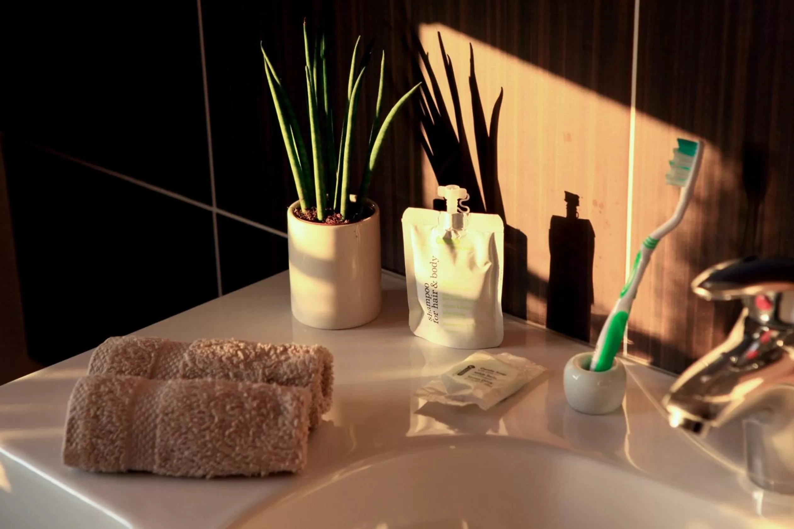 Bathroom in Logis Hôtels- Hôtel Marguerite d'Anjou Angers château