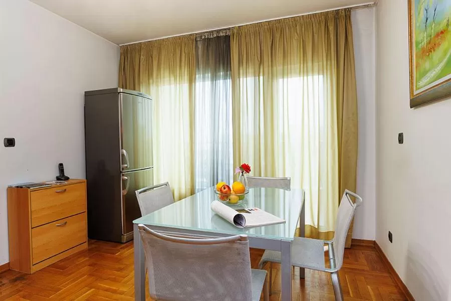 Kitchen or kitchenette in Europe Hotel