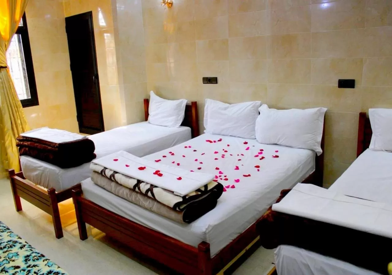 Bed in Résidence Miramare Marrakech