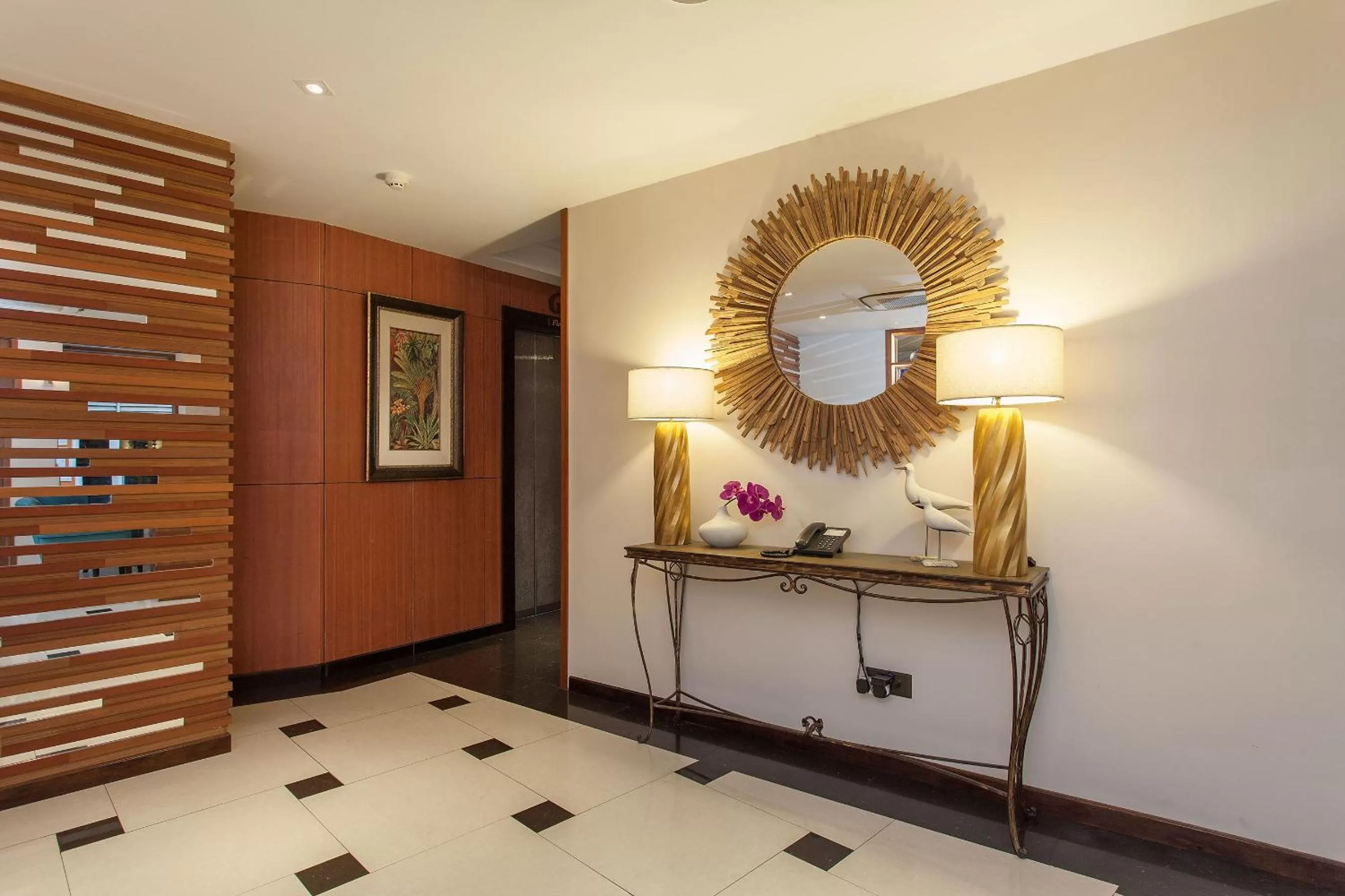 Lobby or reception in The Somerset Hotel