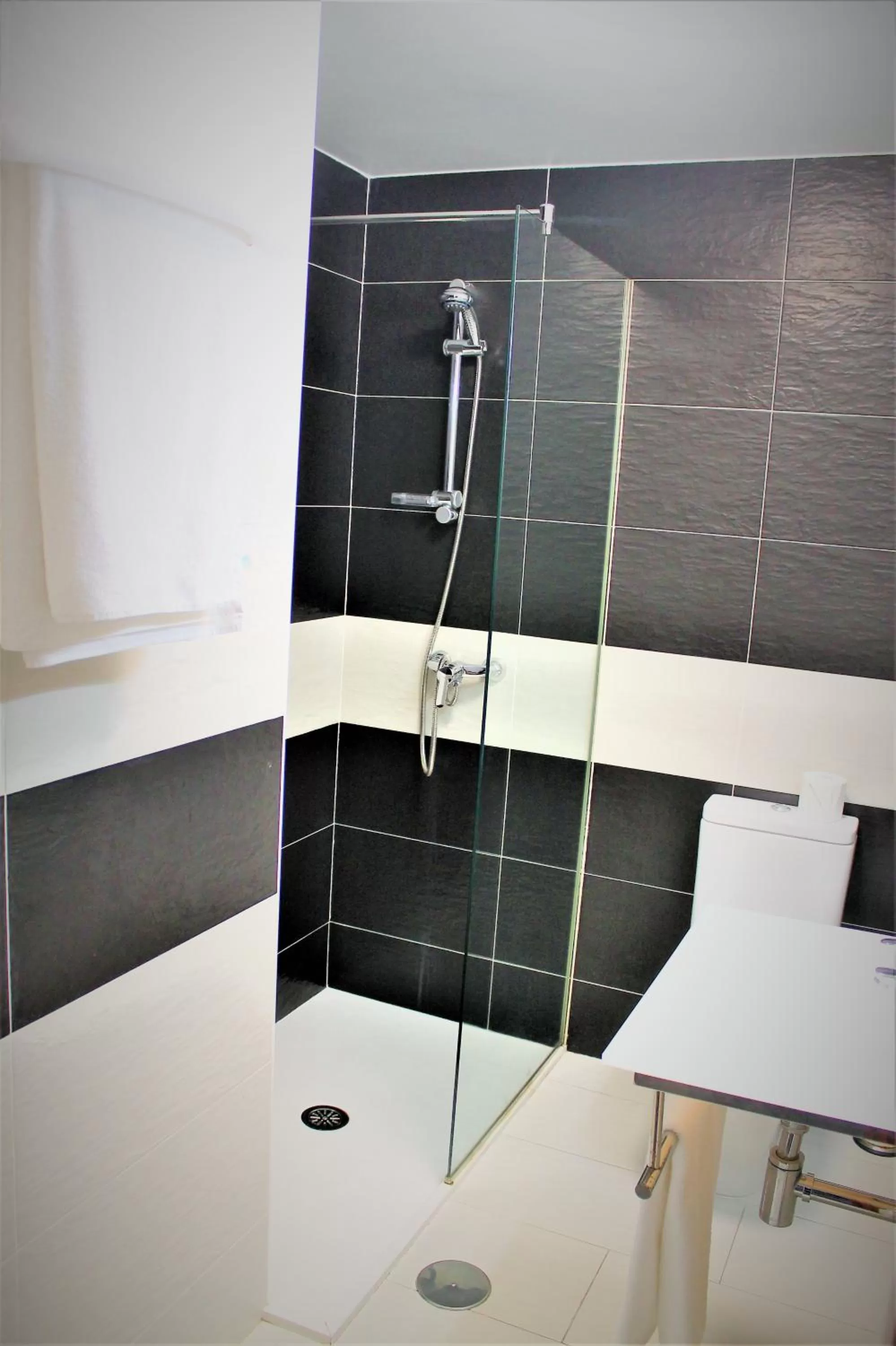 Bathroom in Hotel a Barquina