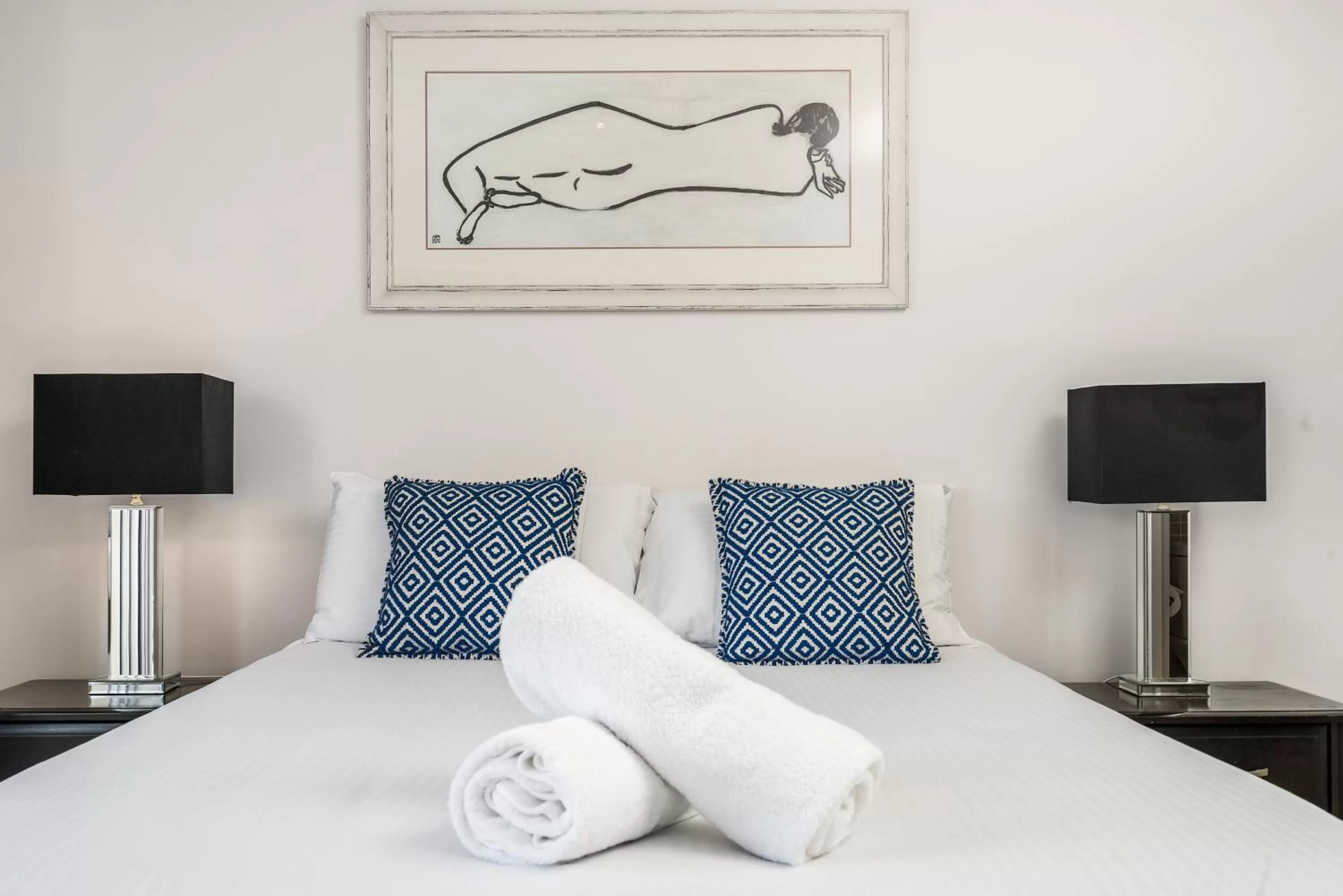 Bed in Grandview Apartments