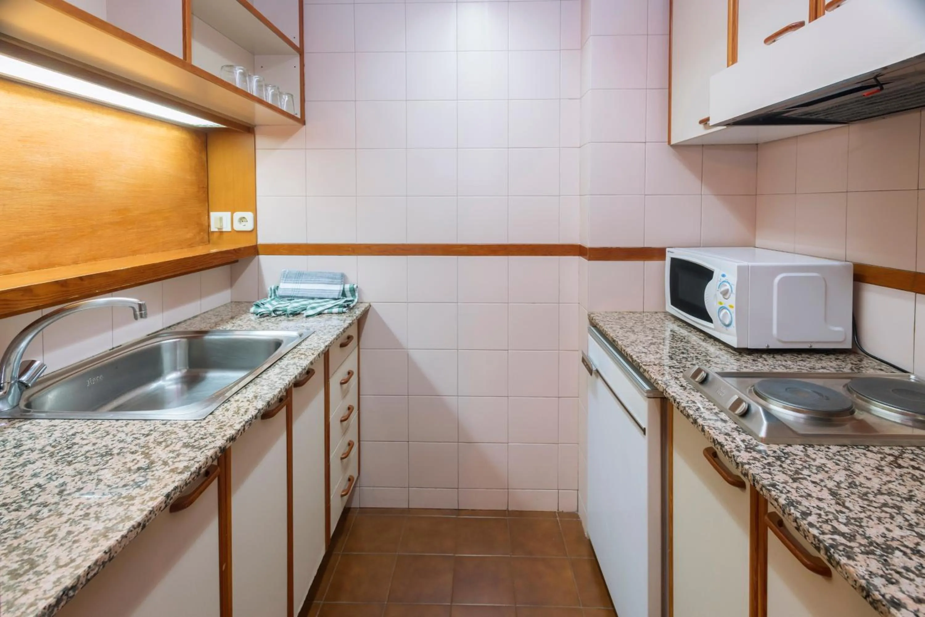 Kitchen or kitchenette in Hotel & Aparthotel Cosmos