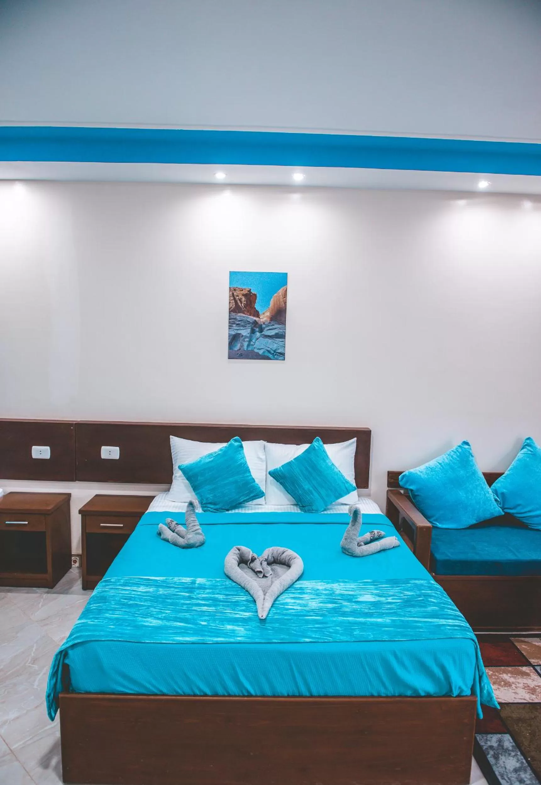 Bed in Seaview Panorama Hotel