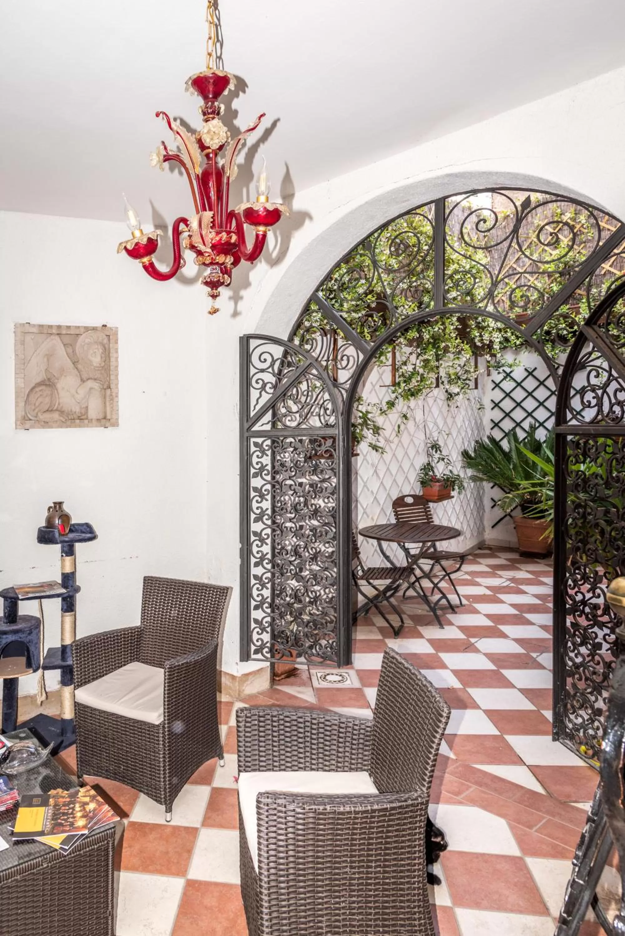 Patio, Seating Area in Ca' del Cinema B&B