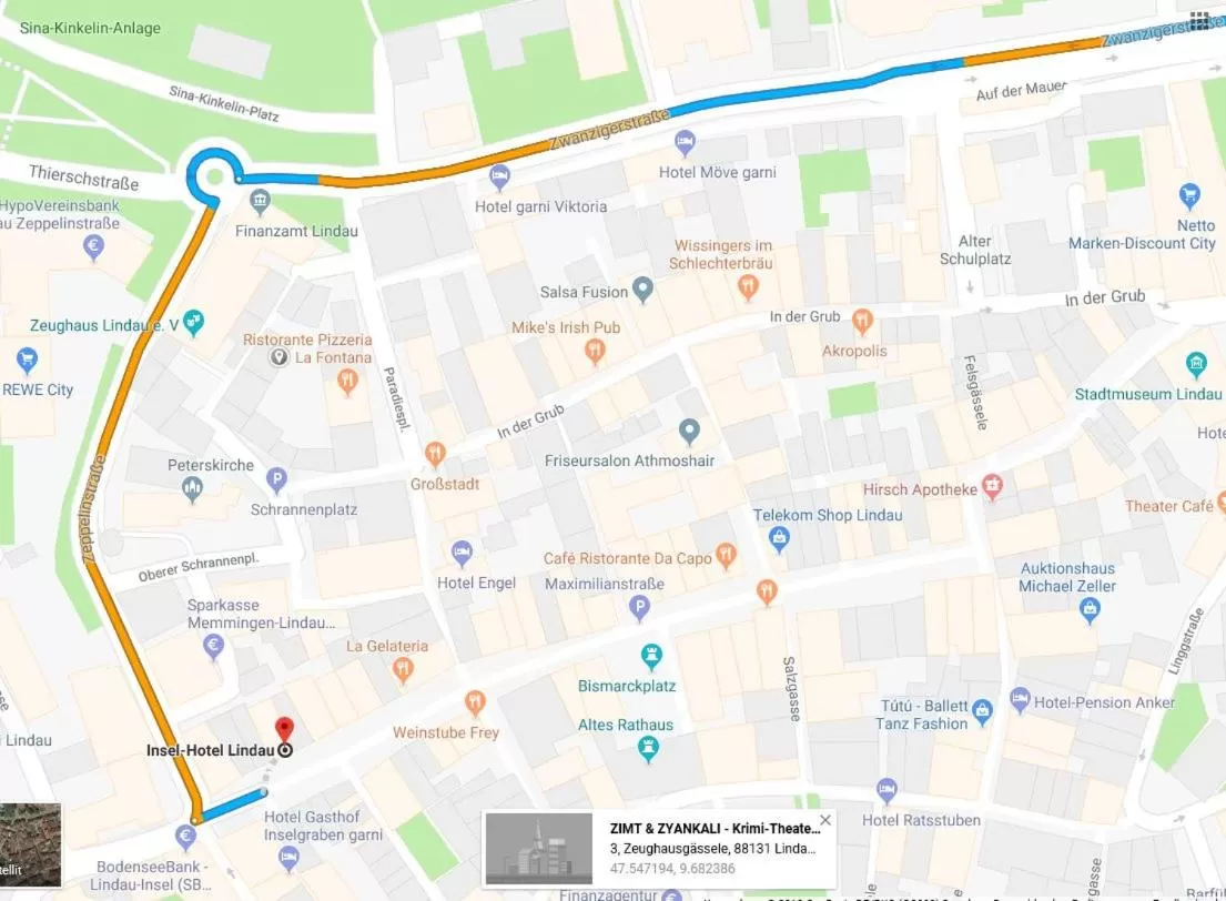 On site in Insel-Hotel-Lindau