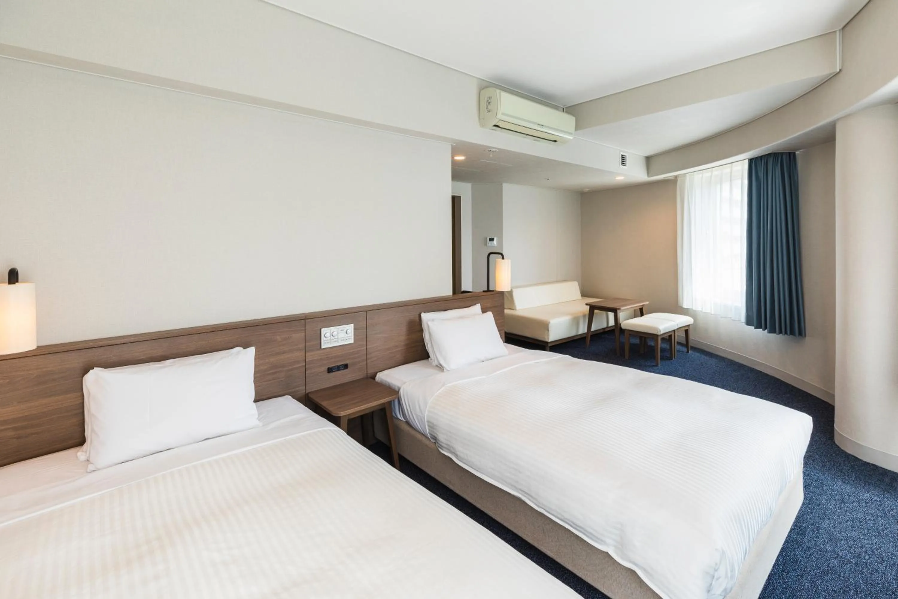 Photo of the whole room, Bed in Sotetsu Fresa Inn Tokyo-Toyocho