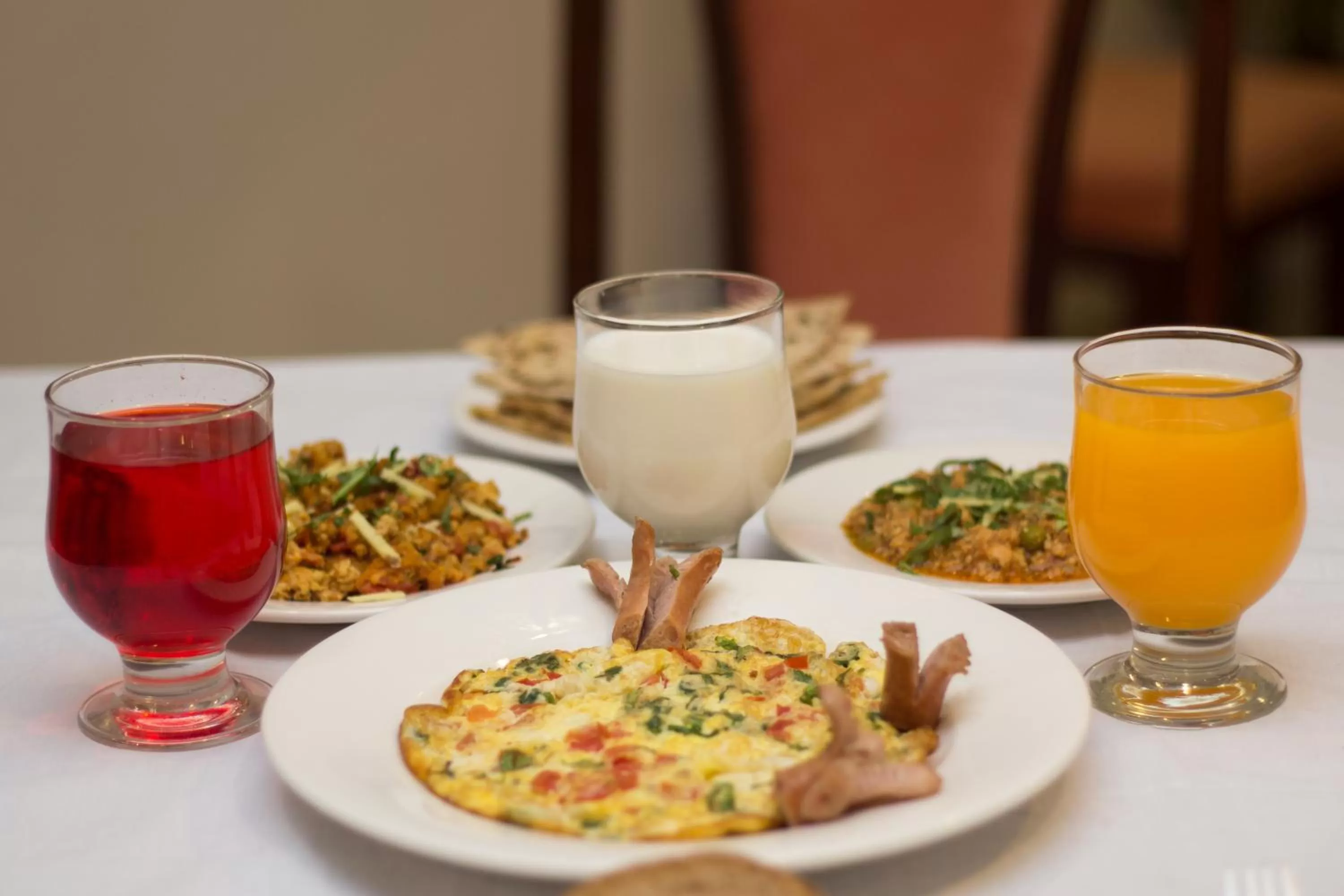 Food and drinks in S Chalet Islamabad