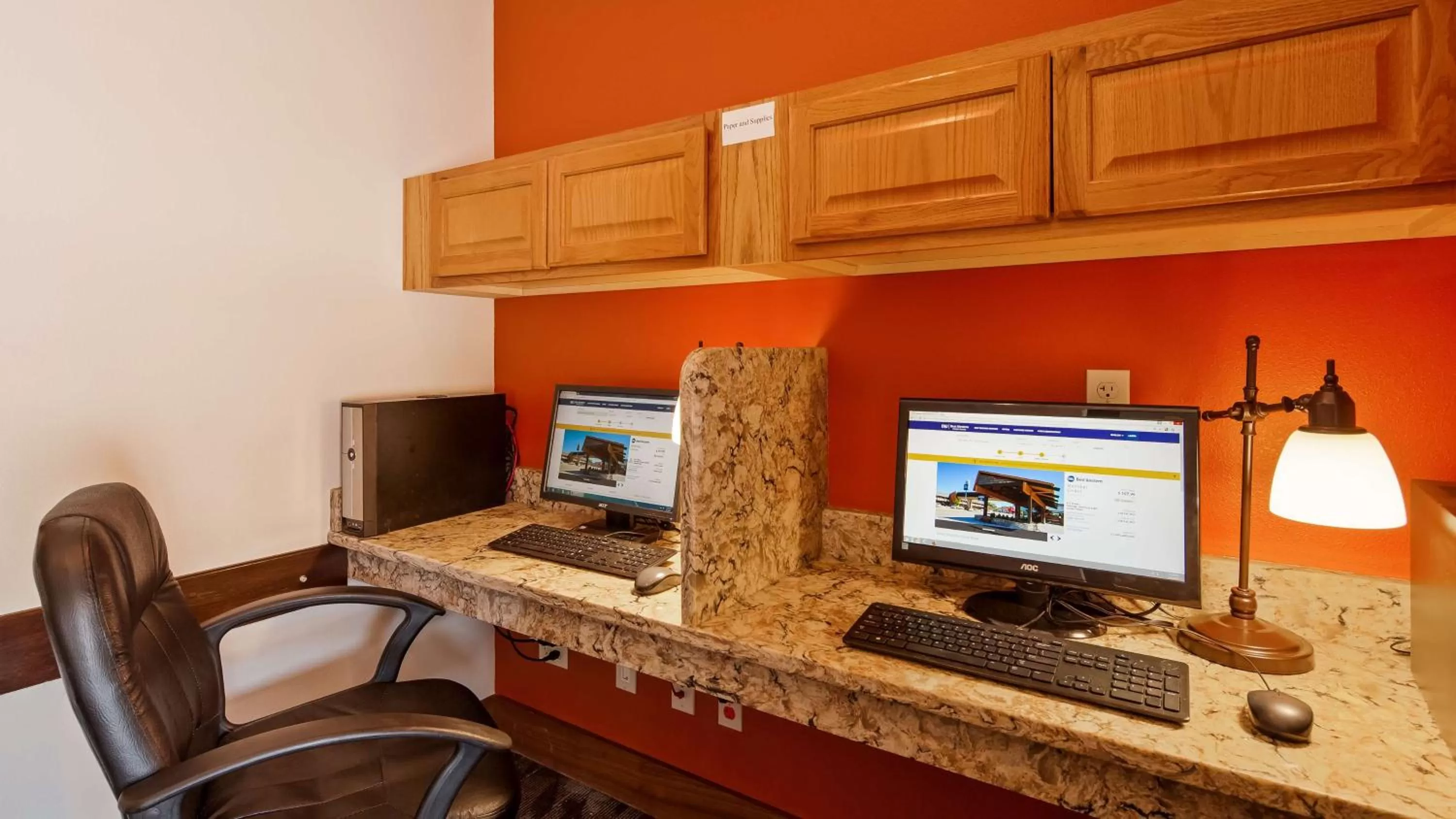 On site in Best Western Sheridan Center