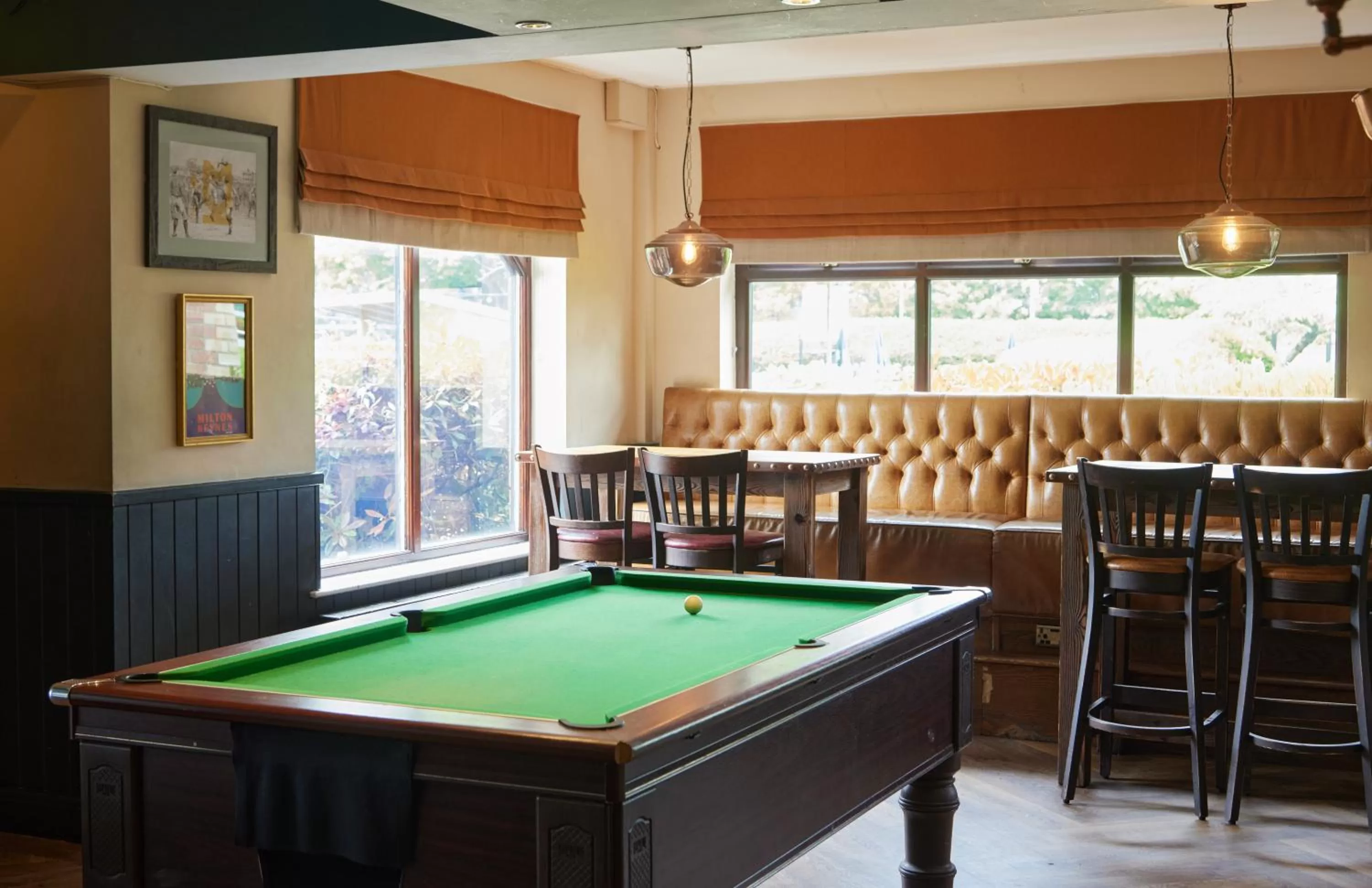 Game Room in The Broughton Hotel by Greene King Inns