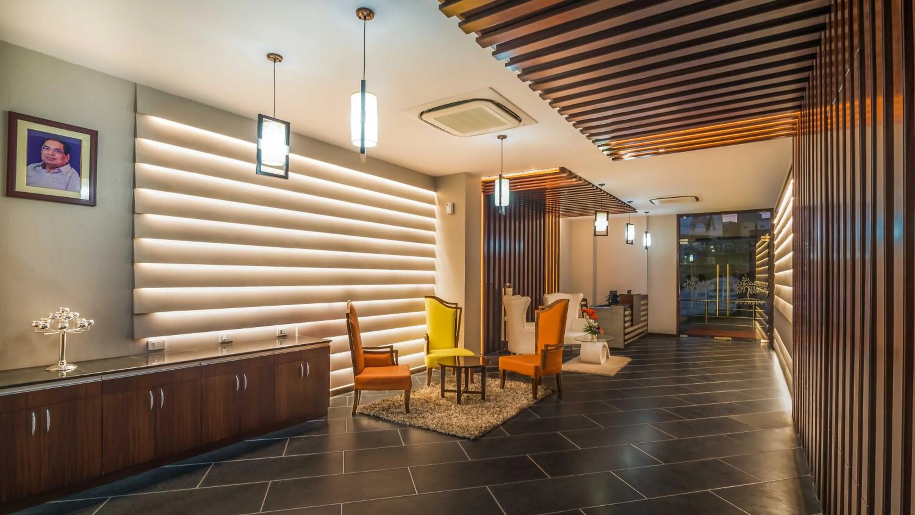 Lobby or reception in Mango Hotels Prangan