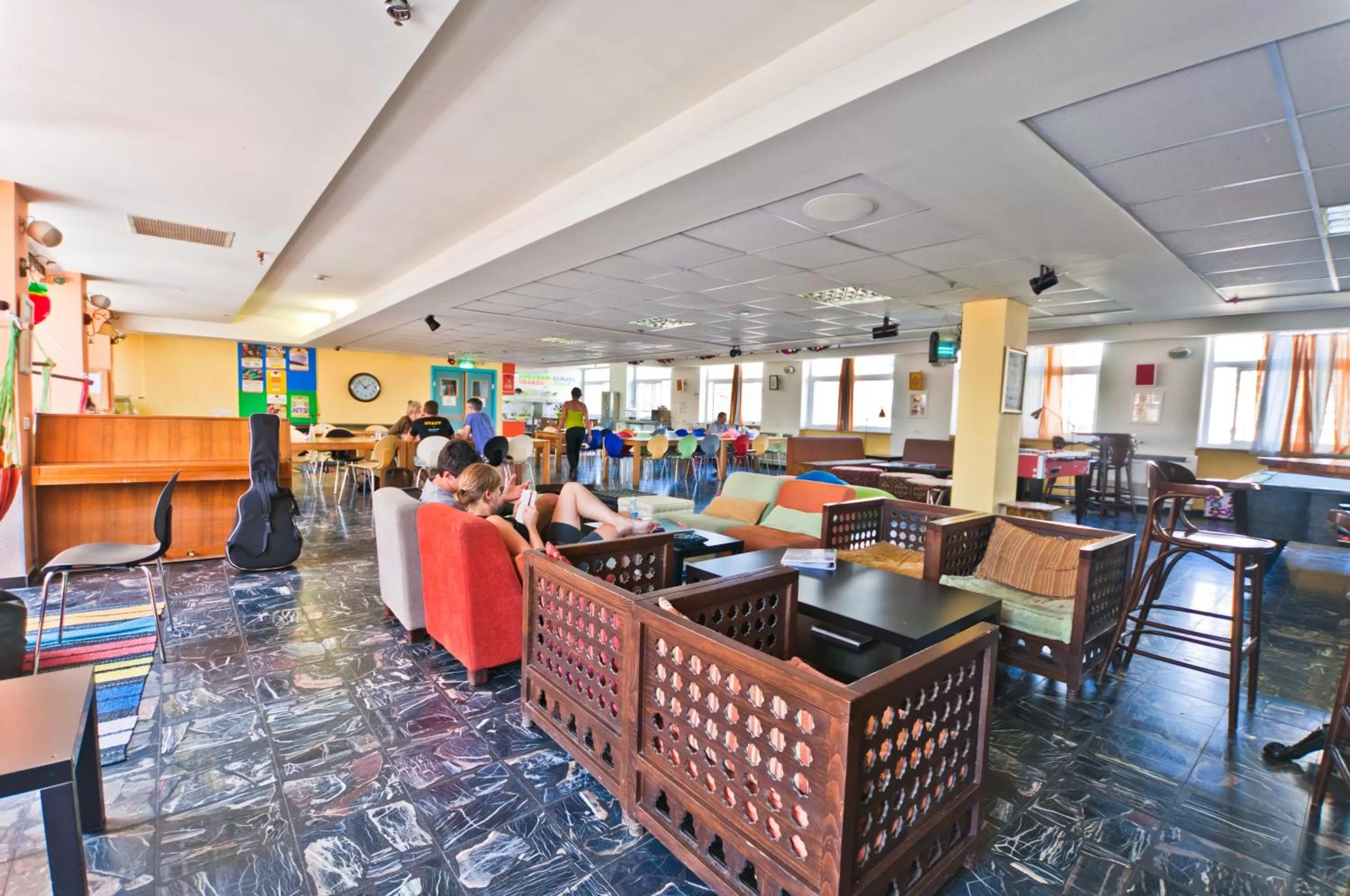 Communal lounge/ TV room in Abraham Jerusalem