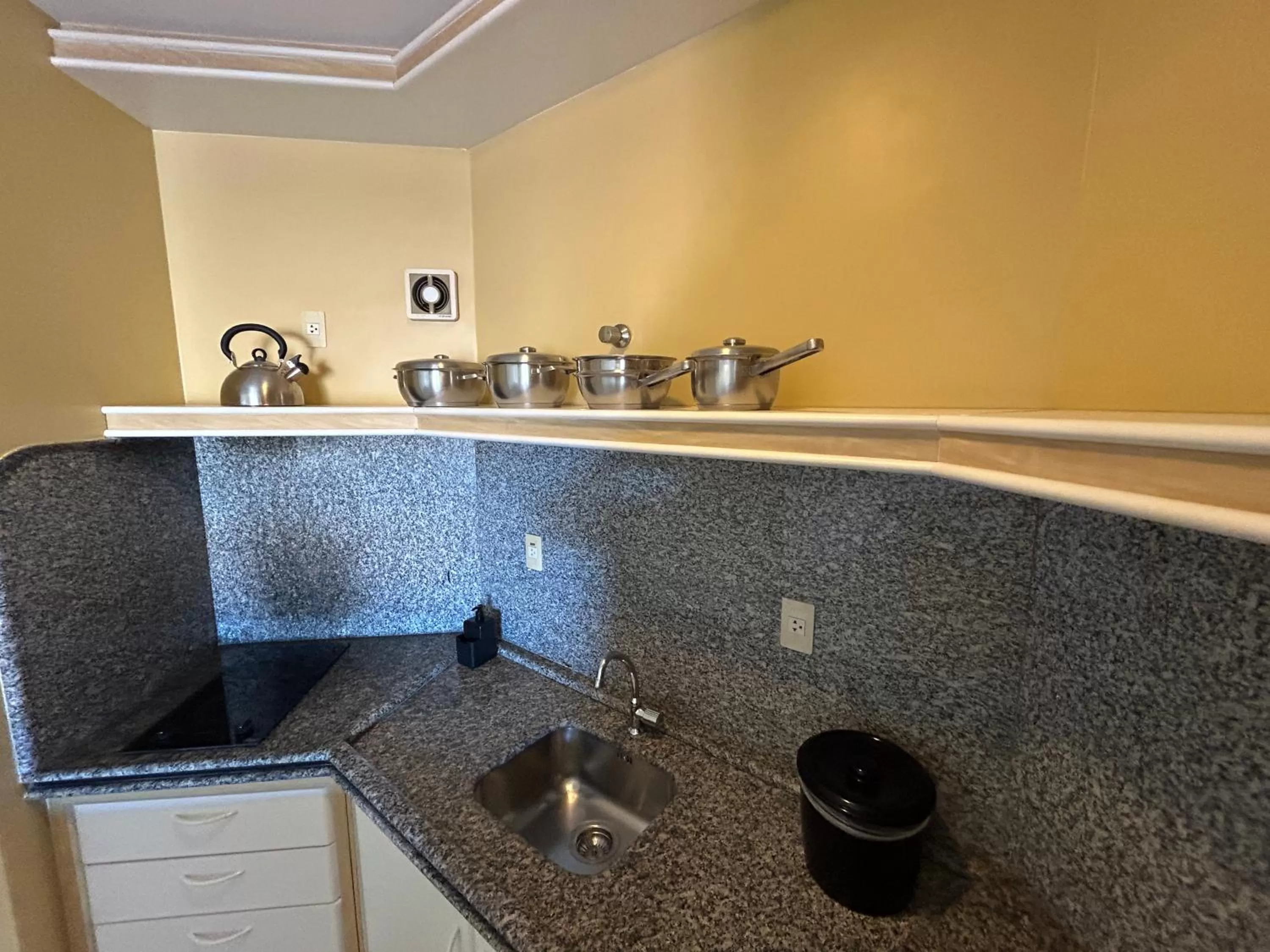 Kitchen or kitchenette, Kitchen/Kitchenette in Golfinhos Apart Hotel