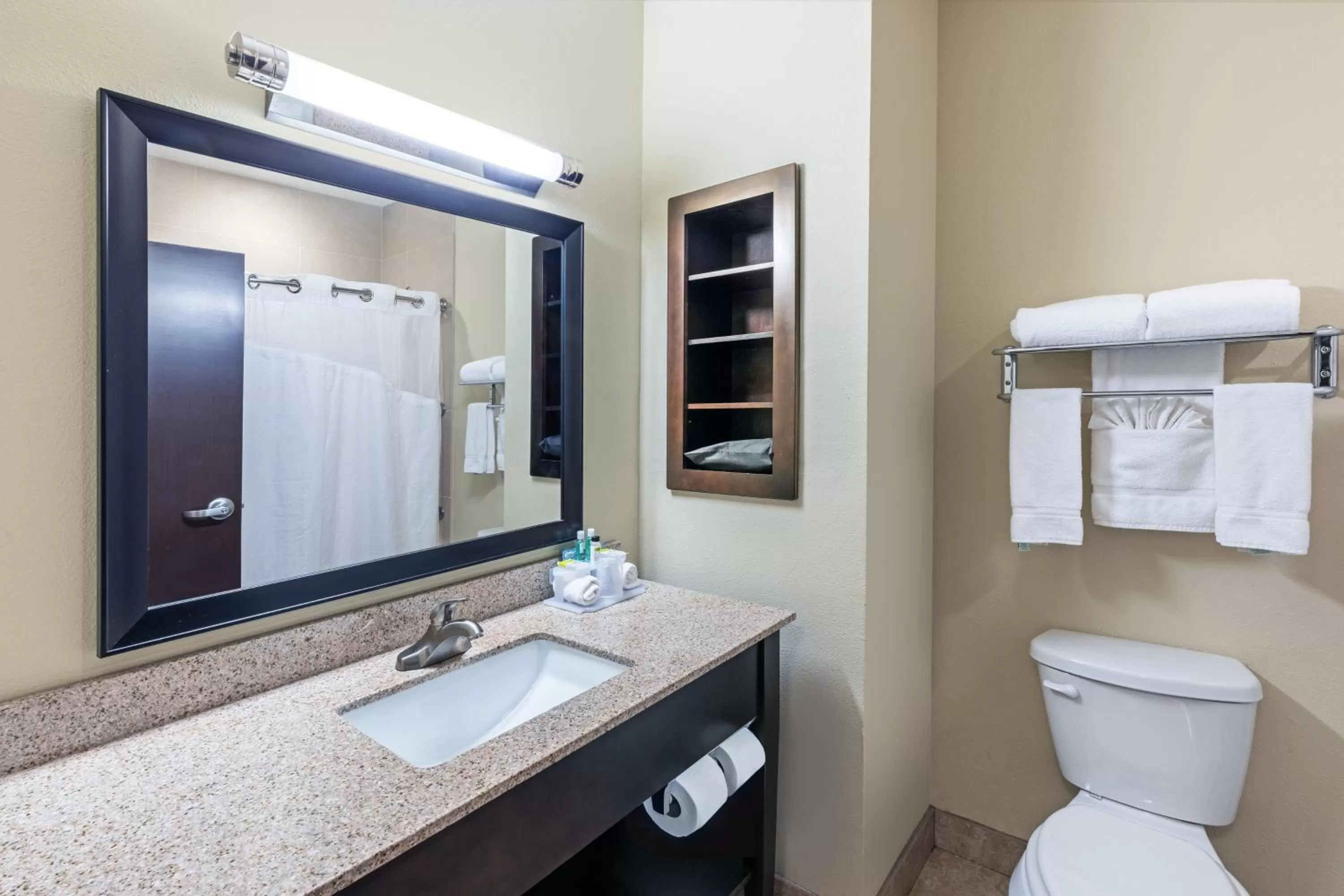 Bathroom in Holiday Inn Express Hotel & Suites Floresville by IHG