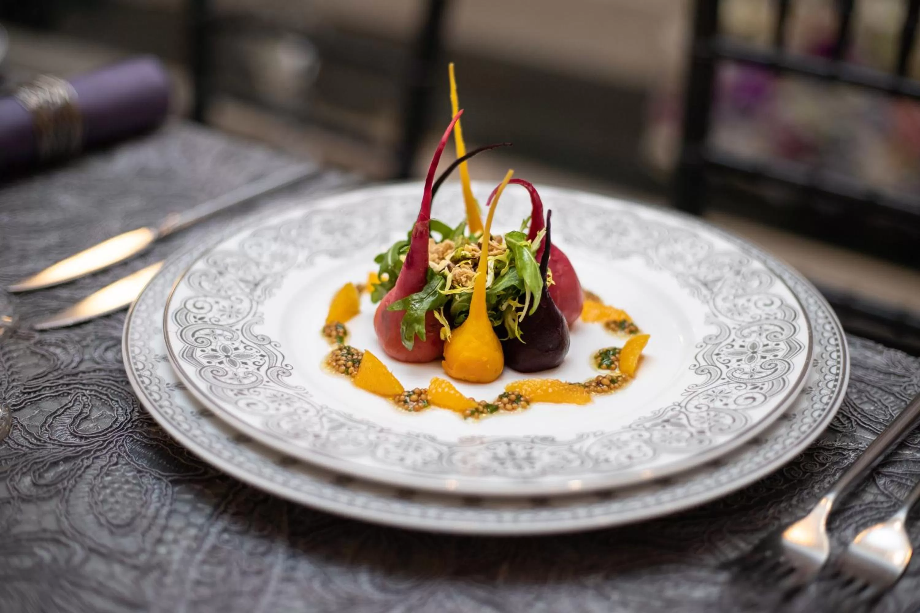 Food close-up in Sofitel Lafayette Square Washington DC
