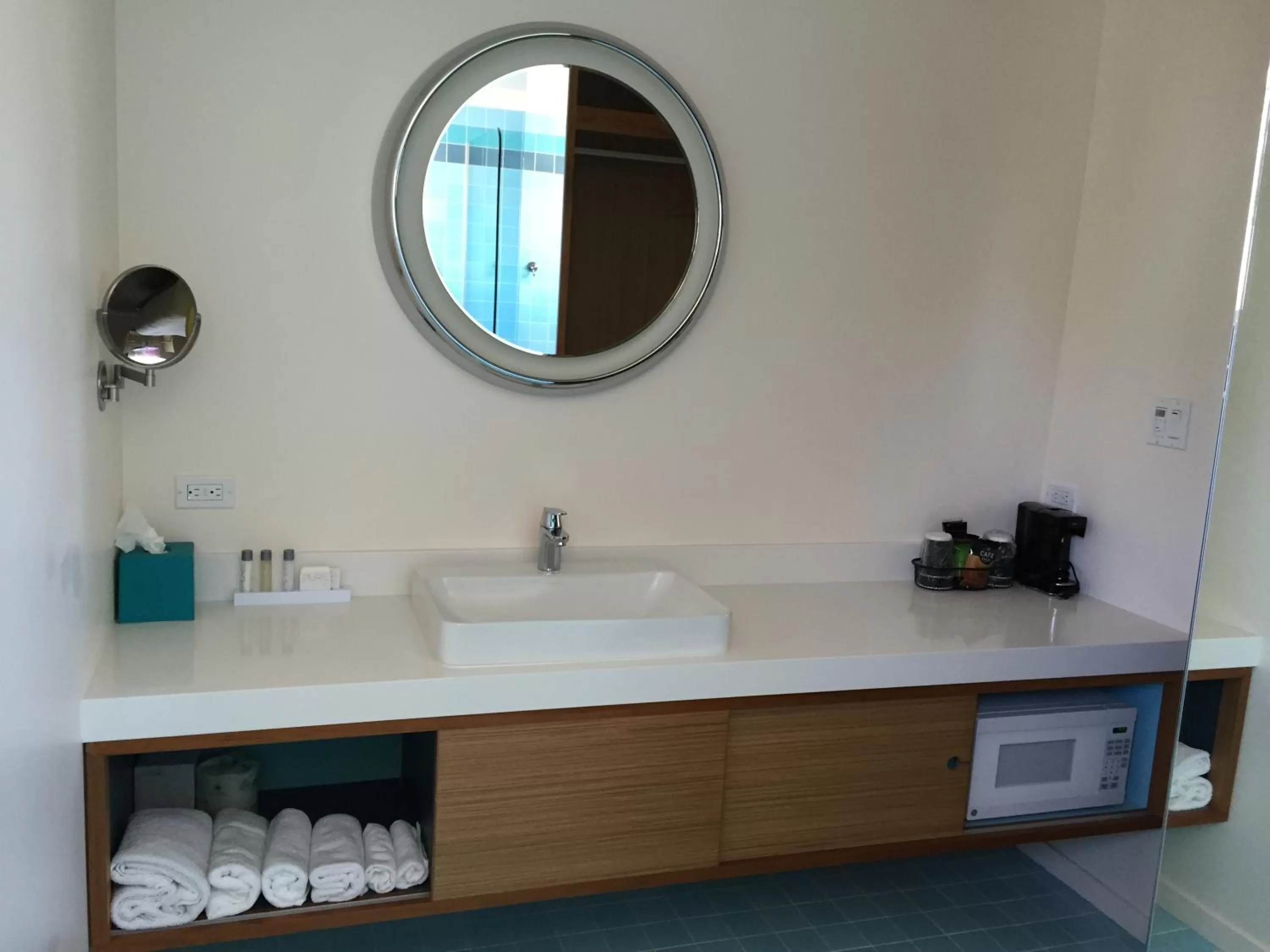 Bathroom in The Beverly Laurel Hotel at West Hollywood