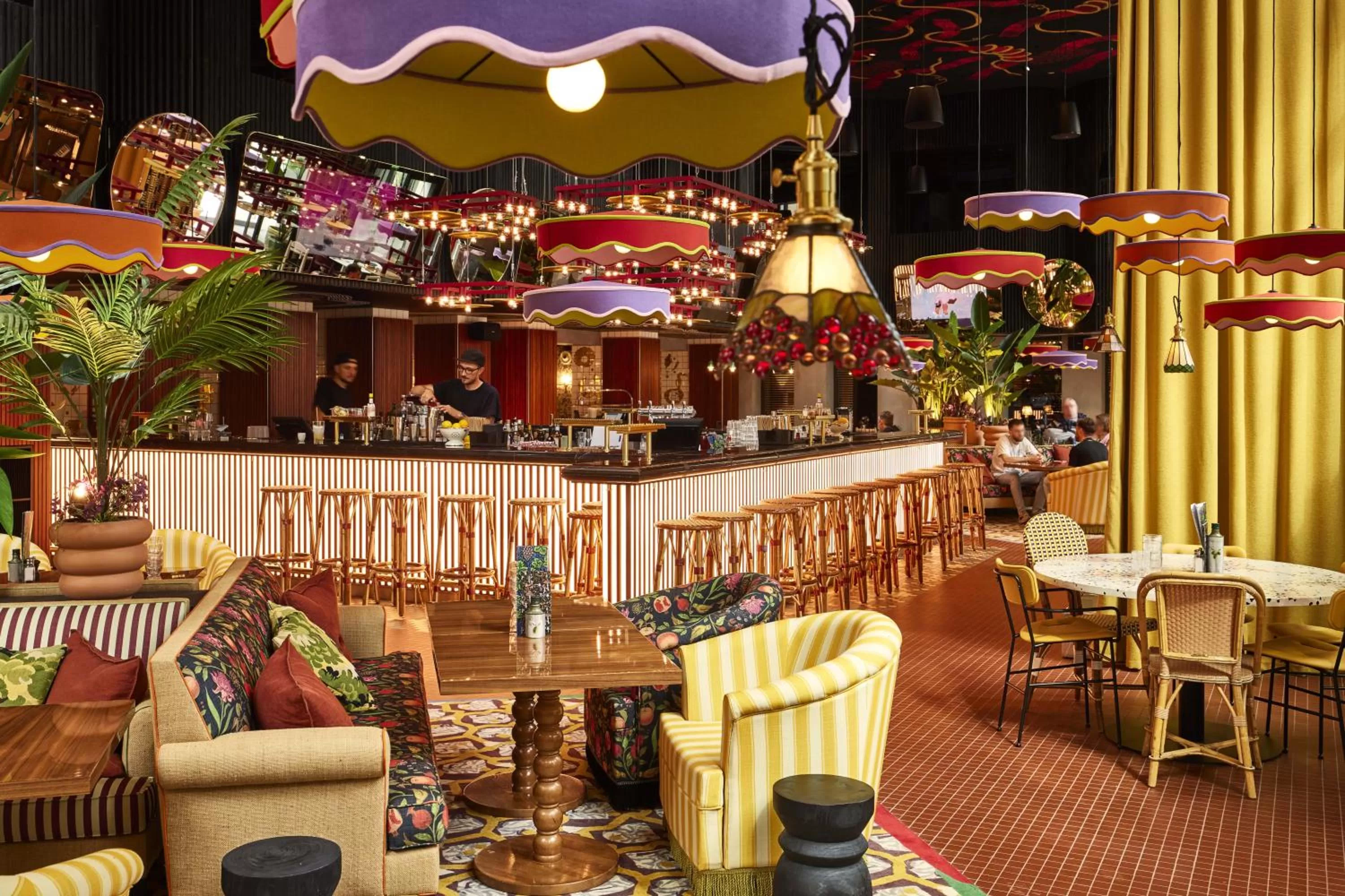 Lounge or bar in Mama Shelter Dijon