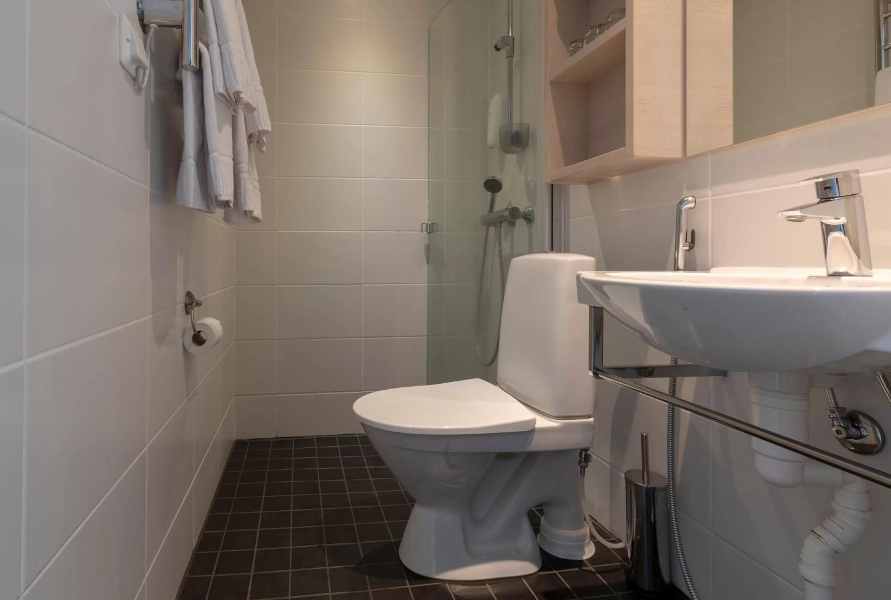 Shower, Bathroom in Varjola Holiday Center