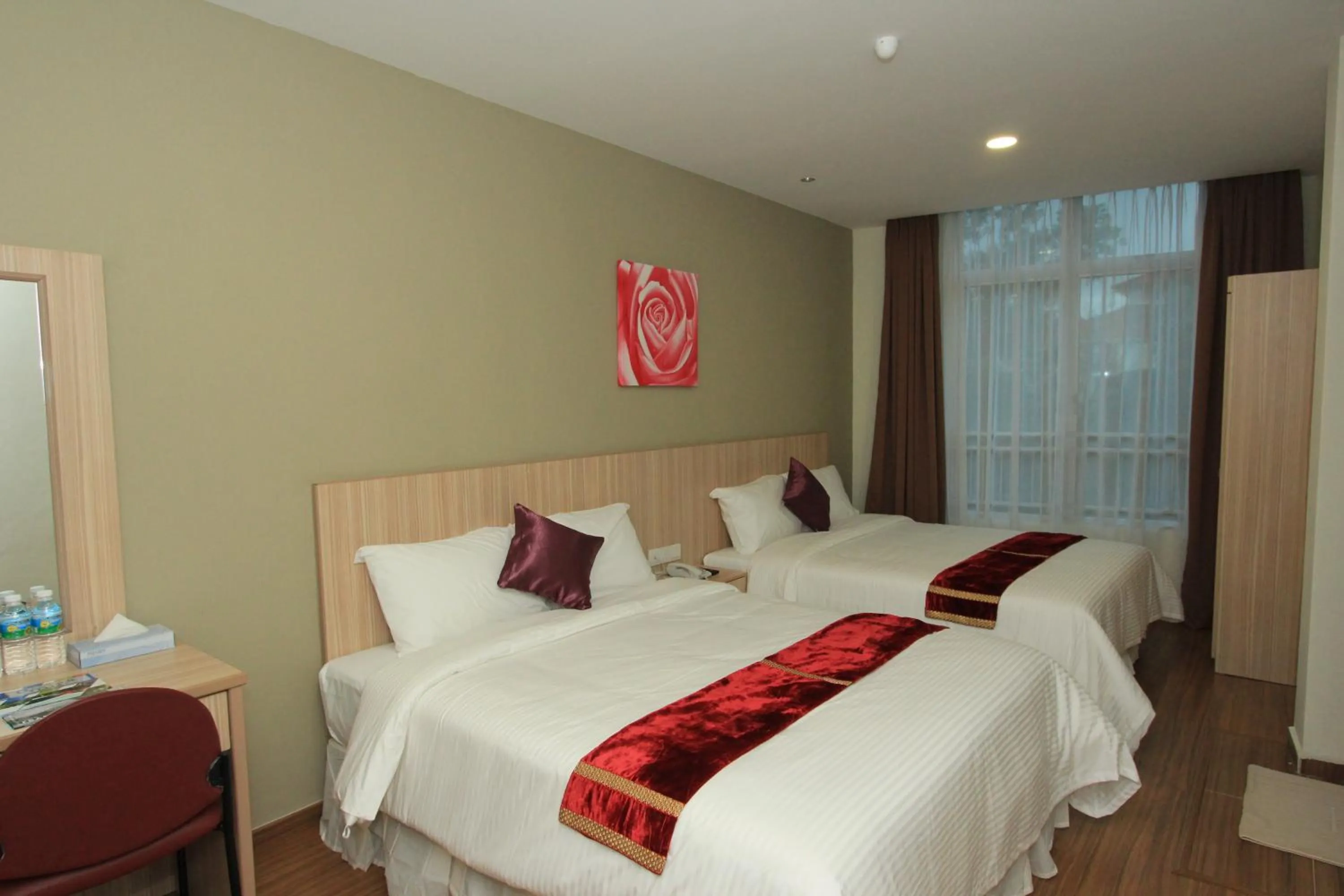 Bedroom, Bed in Veer Hotel