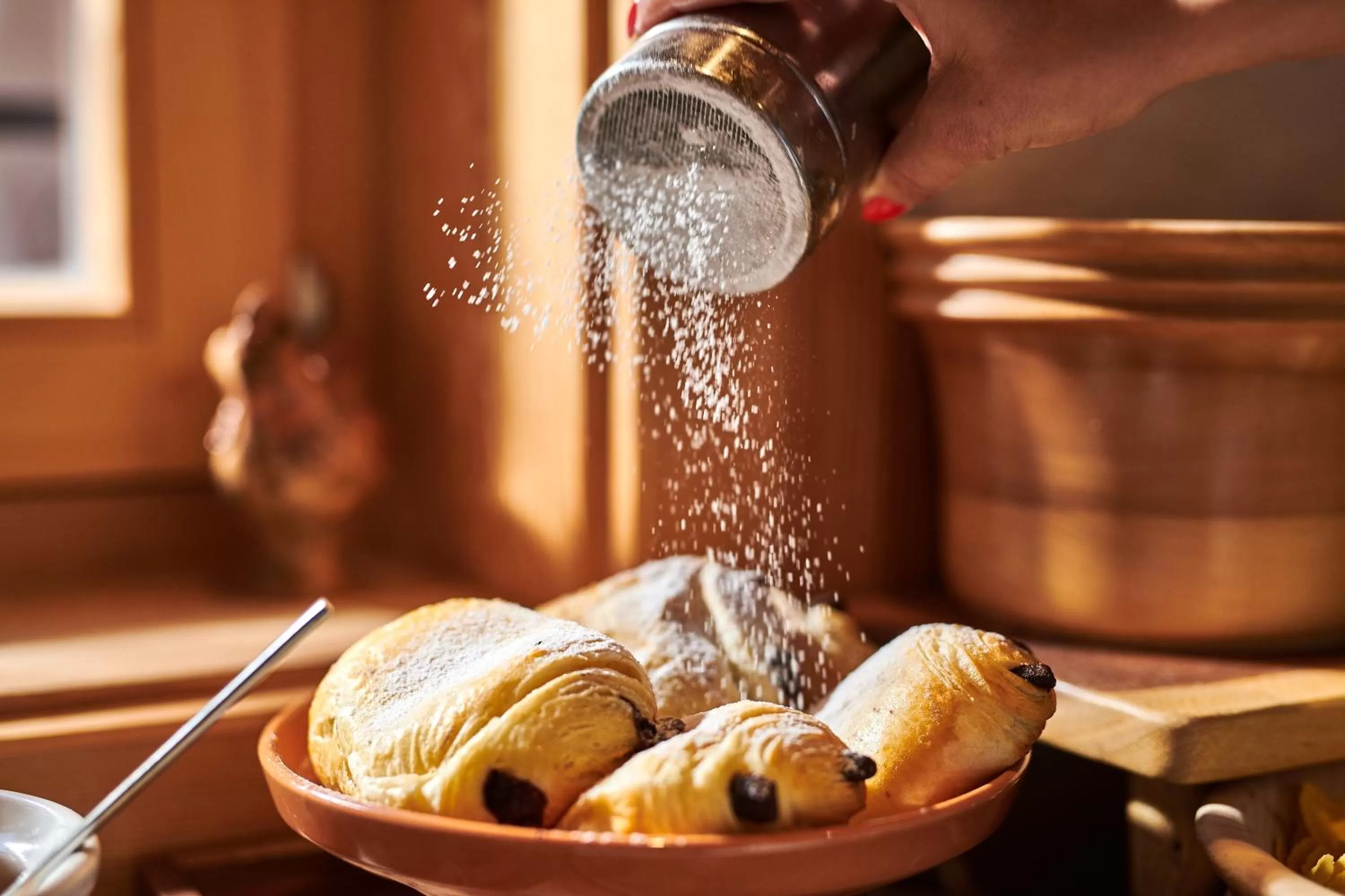 Decorative detail in Penzion Berc