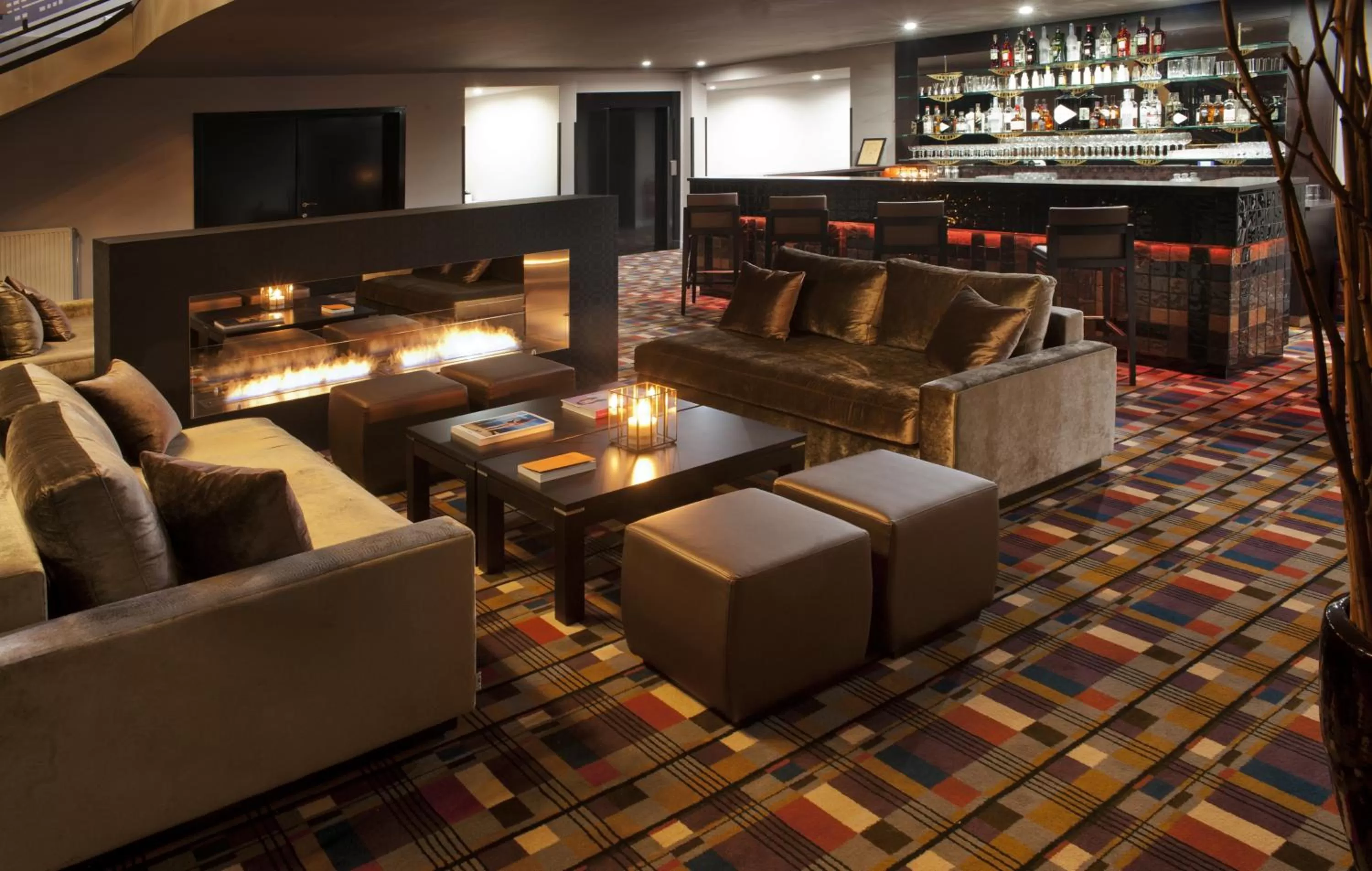 Lounge or bar in Hotel The Augustin