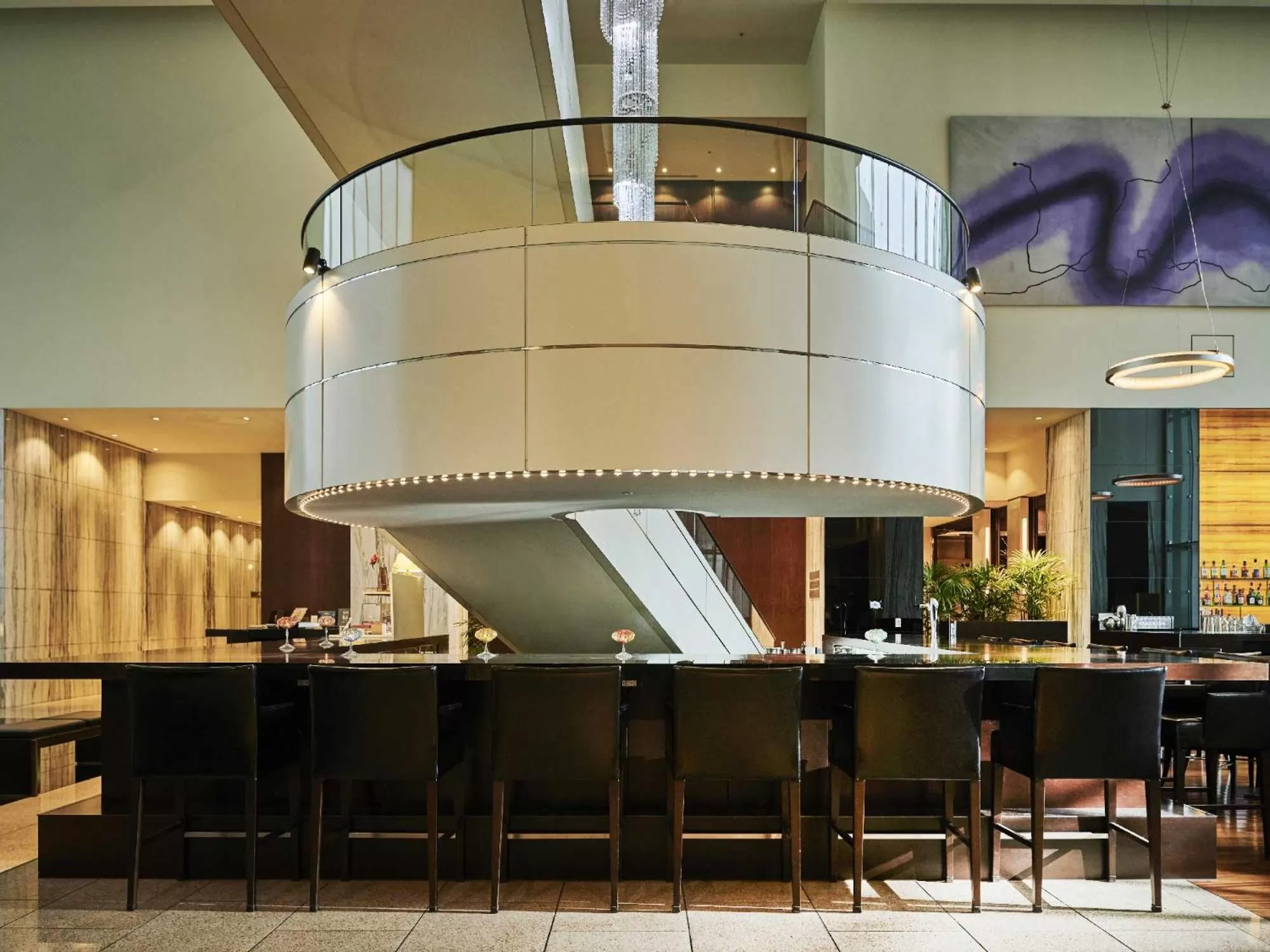 Lounge or bar in The Royal Park Hotel Iconic Tokyo Shiodome