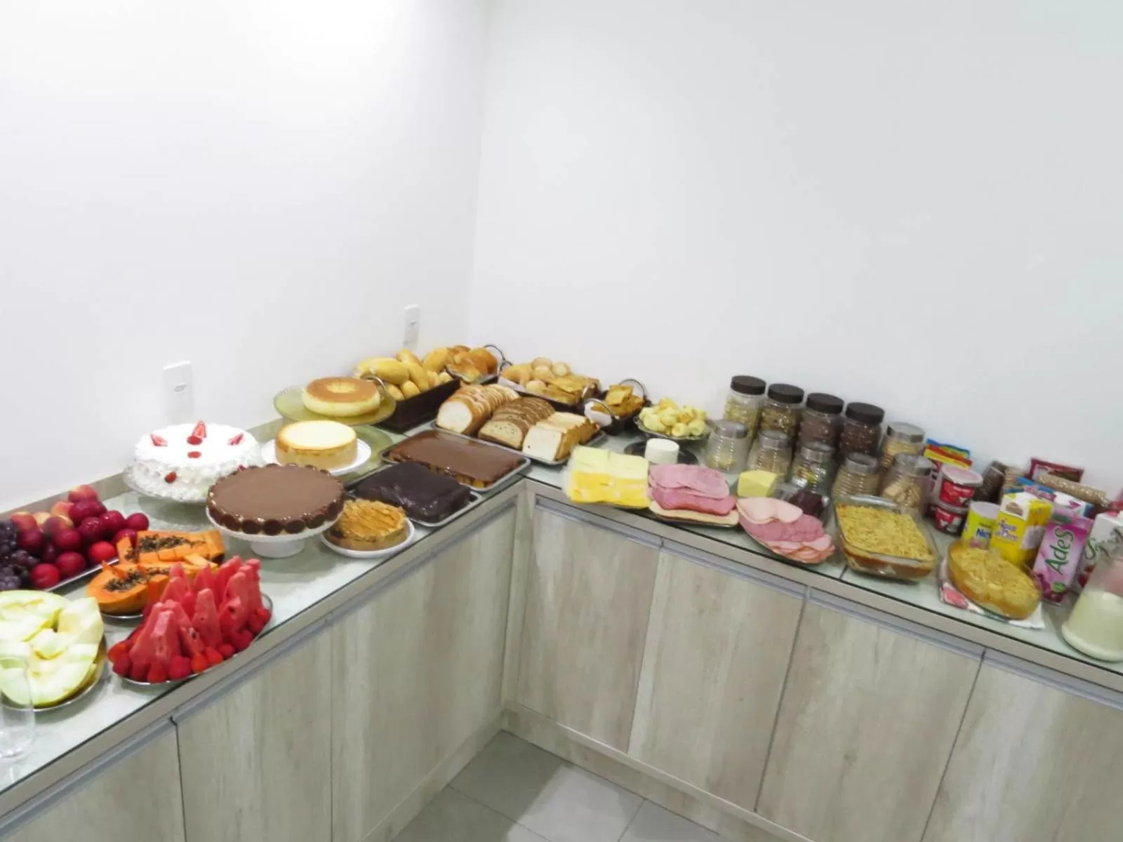 Food and drinks in Pousada Vó Dena