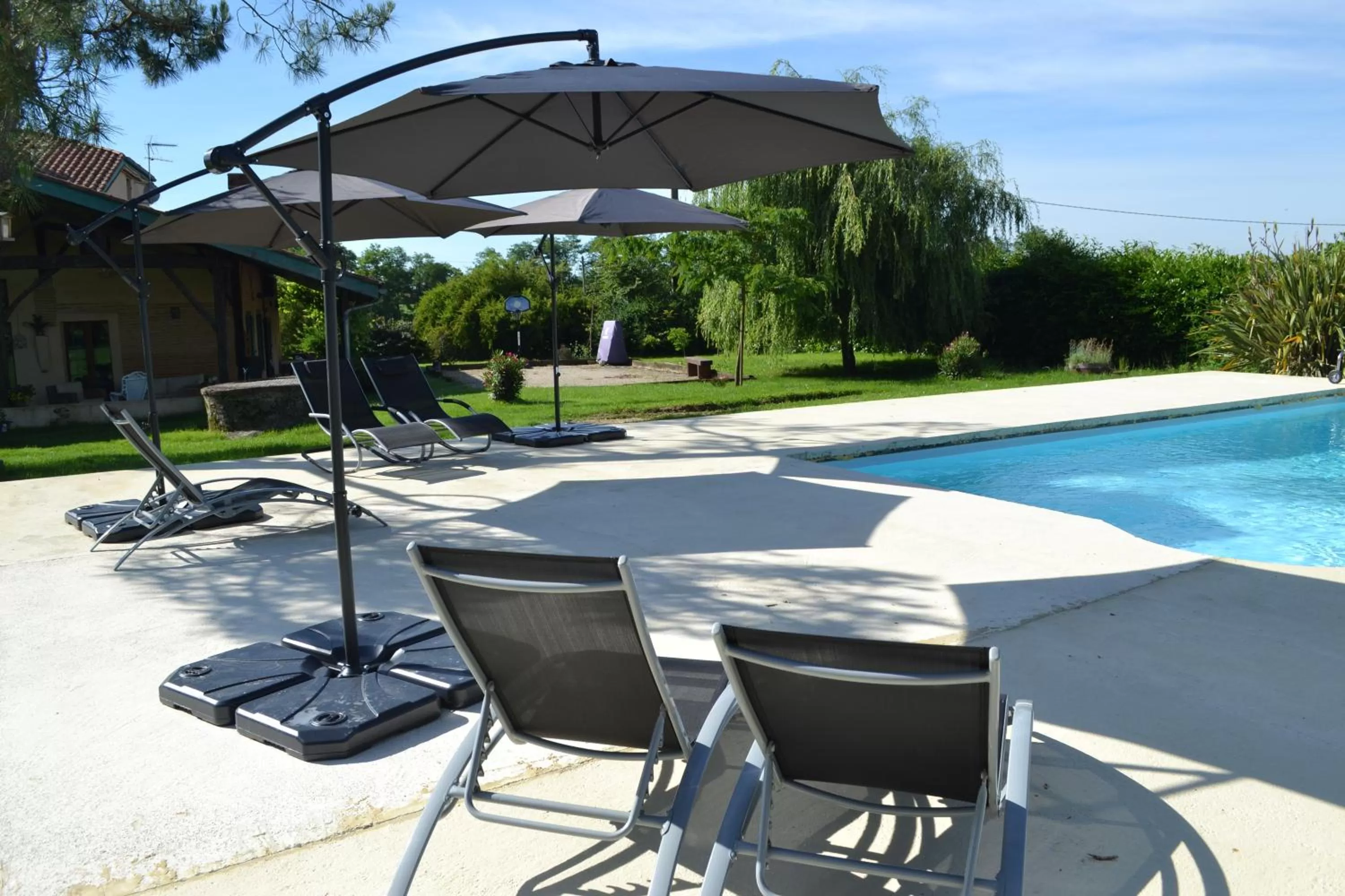 Patio in Les Terrasses des Mimosas