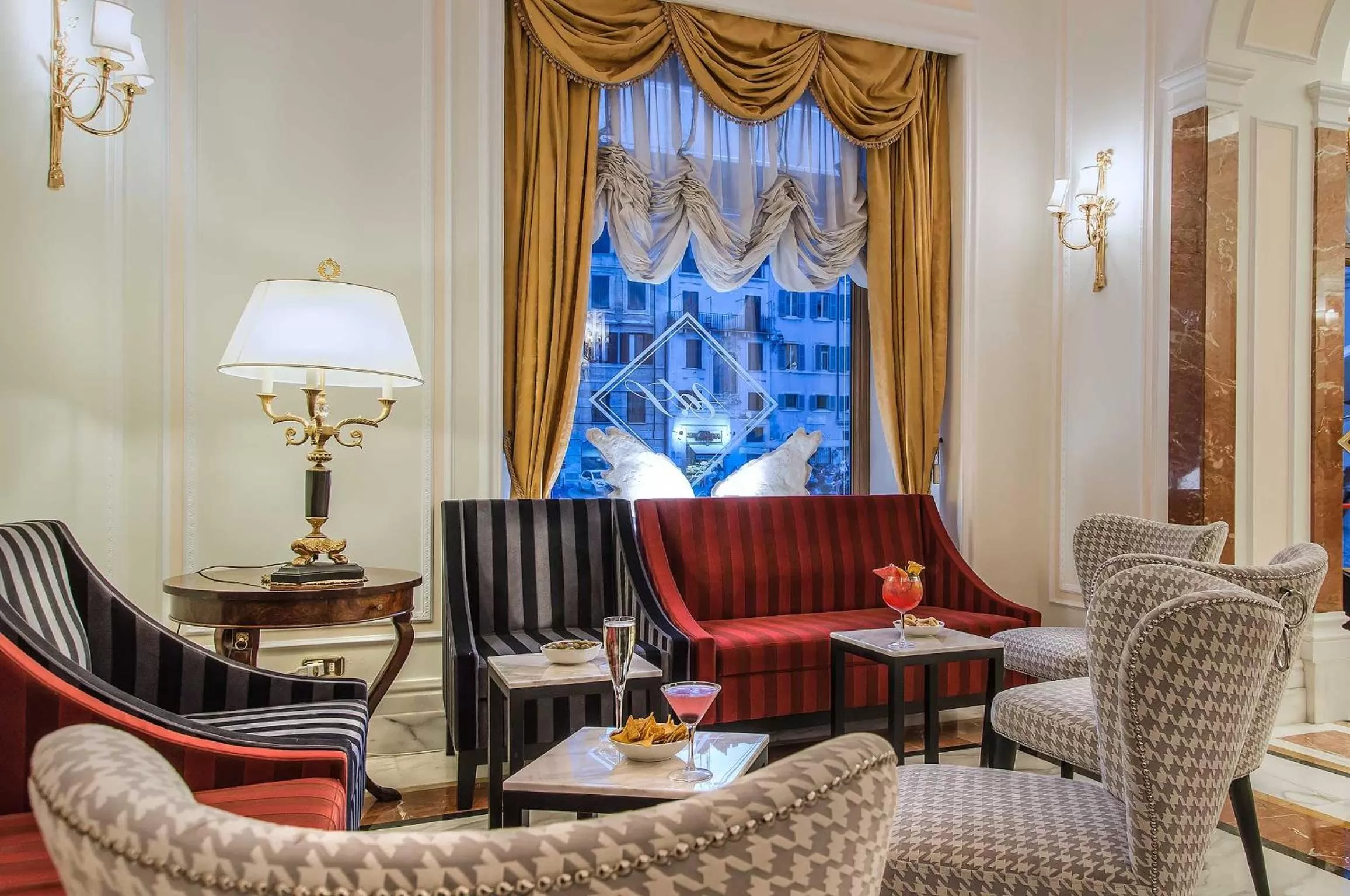 Lounge or bar in Albergo del Senato