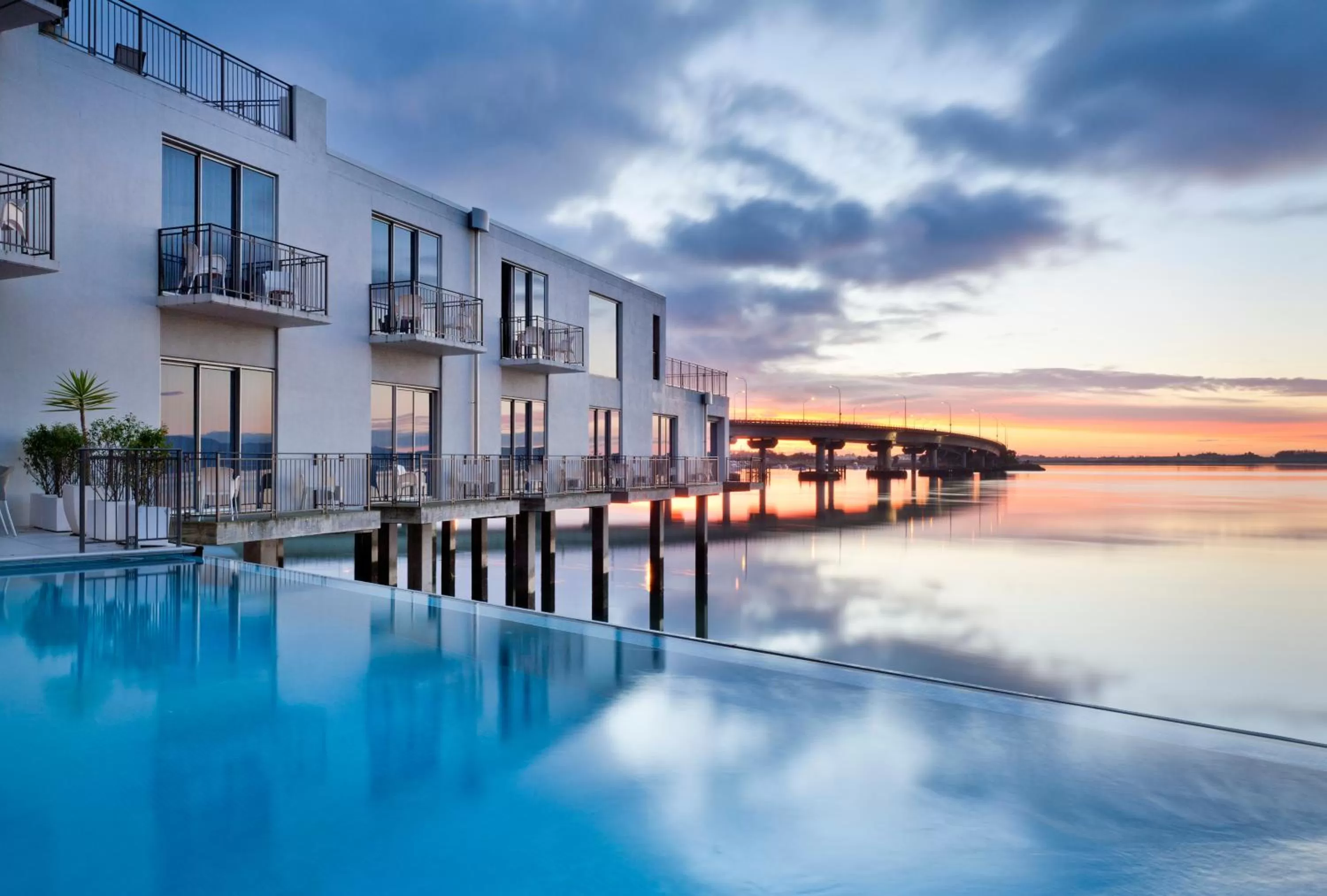Facade/entrance in Trinity Wharf Tauranga