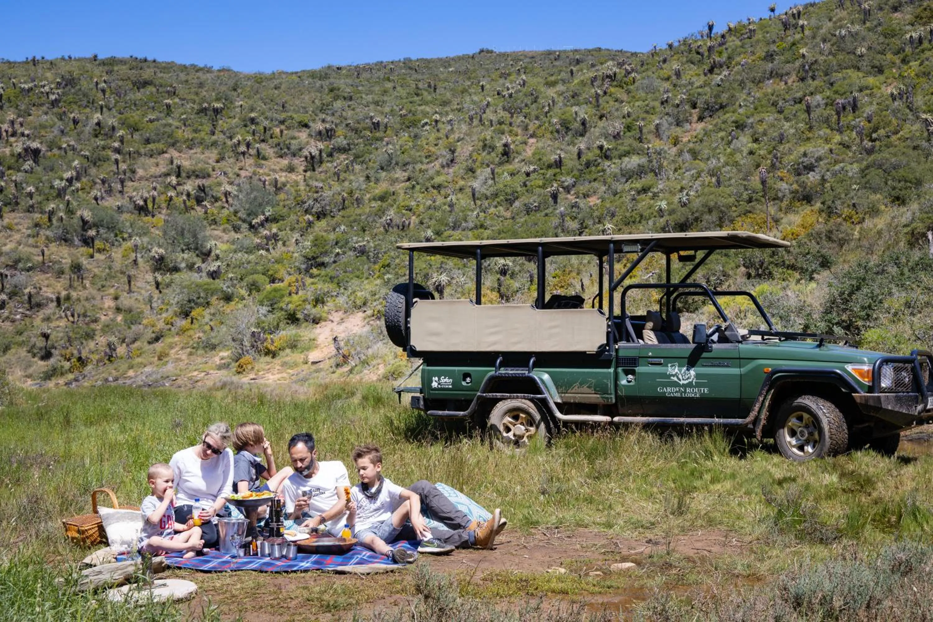 Mountain view in Garden Route Game Lodge