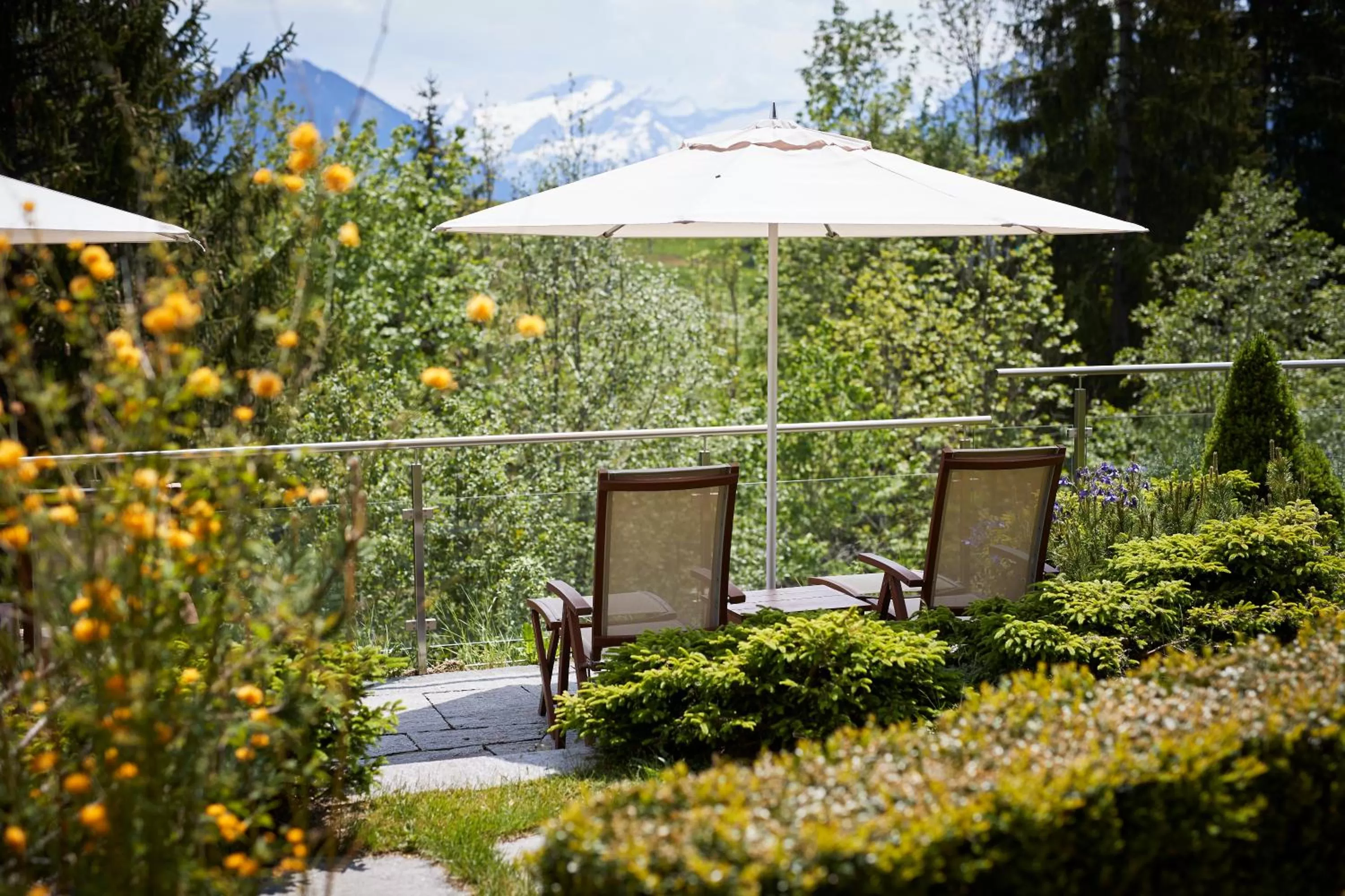 Garden in ERMITAGE Wellness- & Spa-Hotel