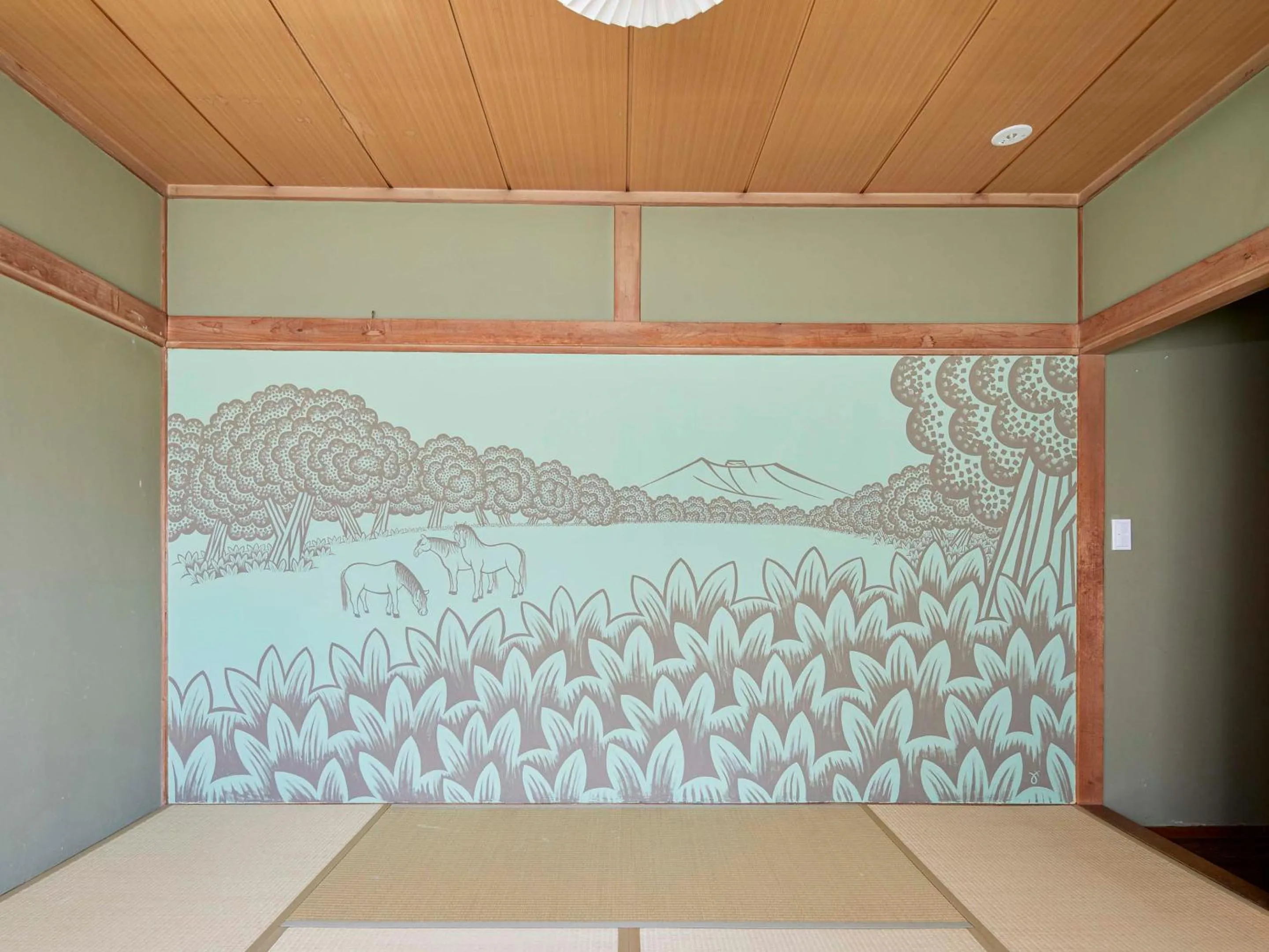 Photo of the whole room in haku hostel