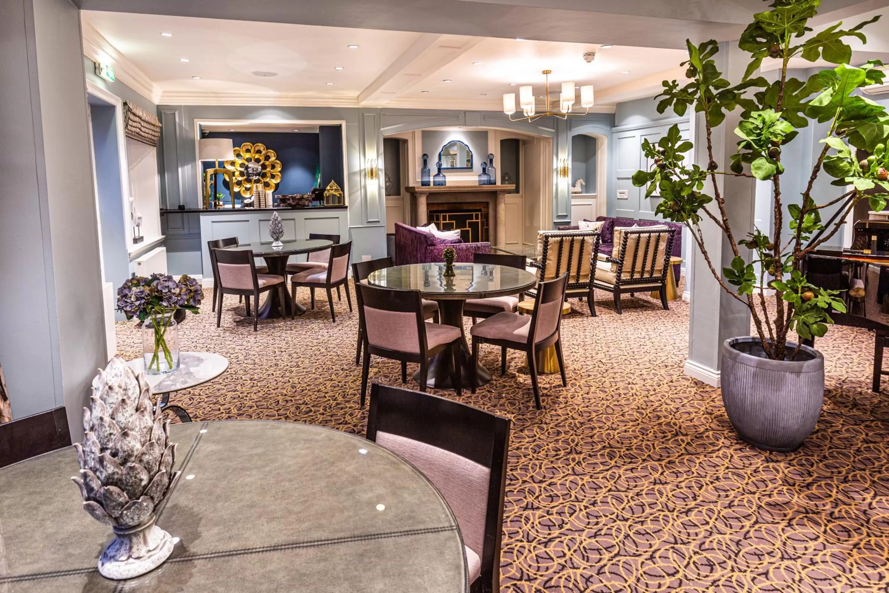 Dining area in Hogarths