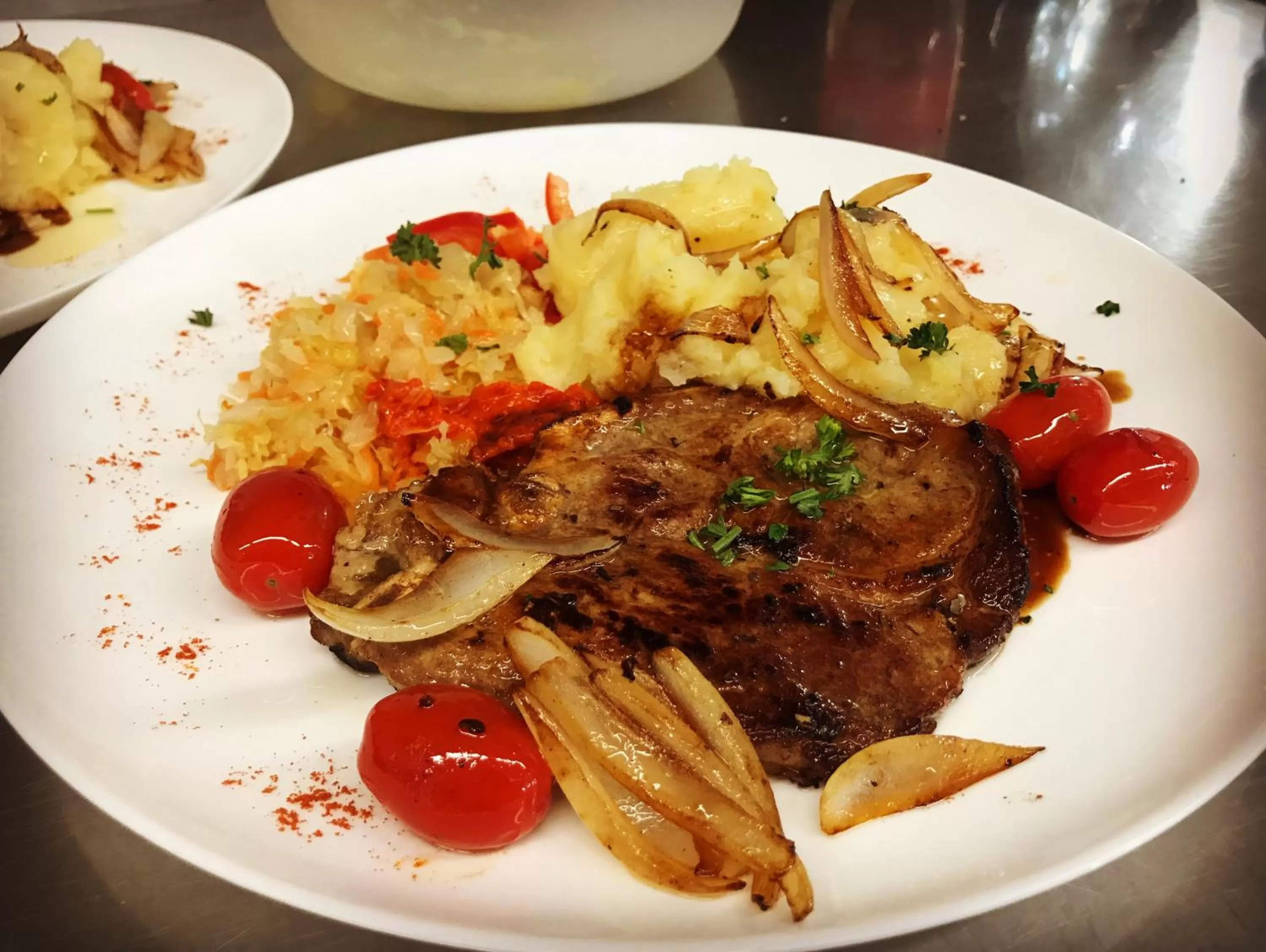 Food close-up in Hotel Rosengarten