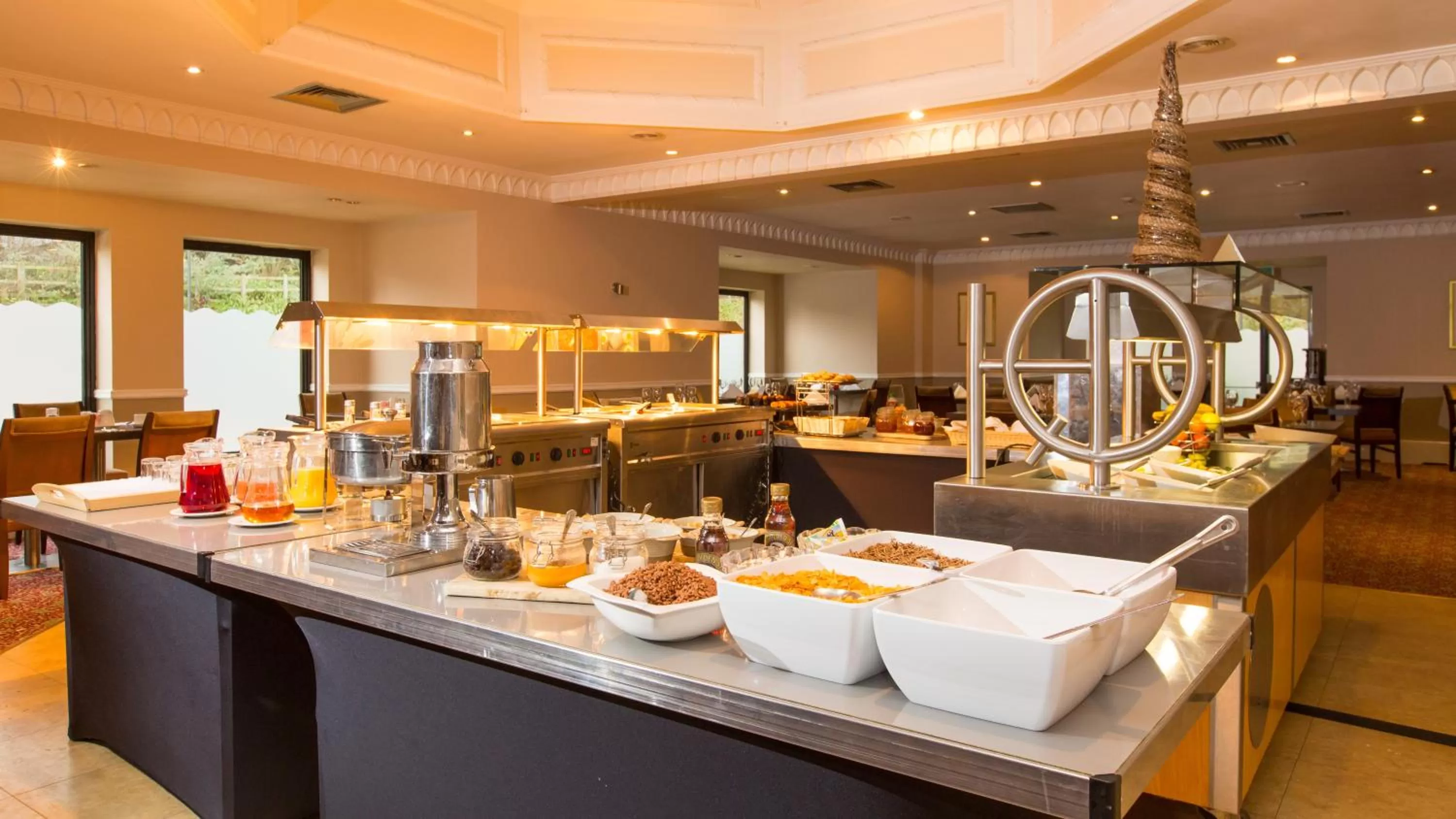 Buffet breakfast in Bridgewood Manor Hotel & Spa