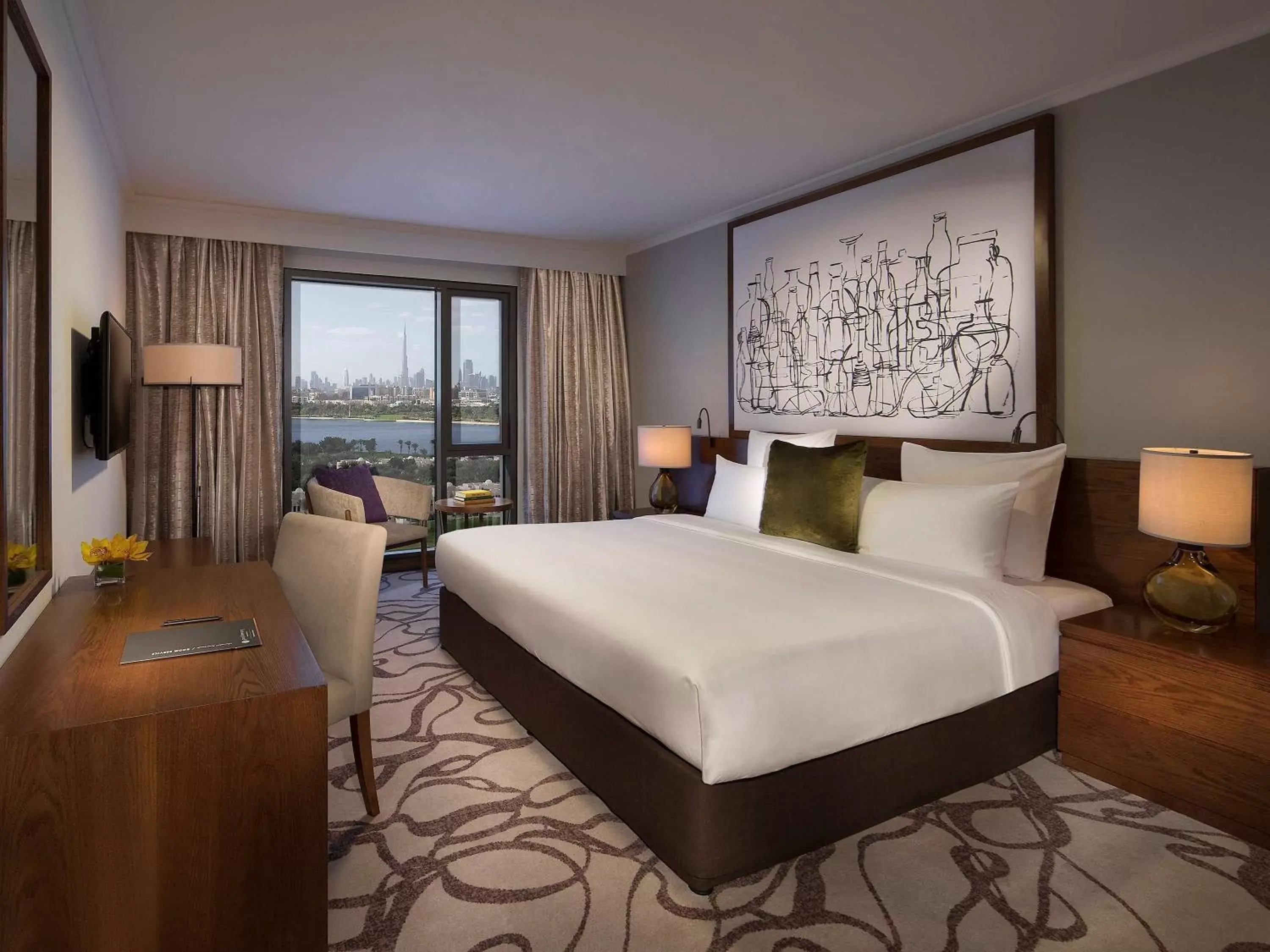 One-Bedroom Apartment with Creek View in Pullman Dubai Creek City Centre Residences One-Bedroom Apartment with Creek View in Pullman Dubai Creek City Centre Residences