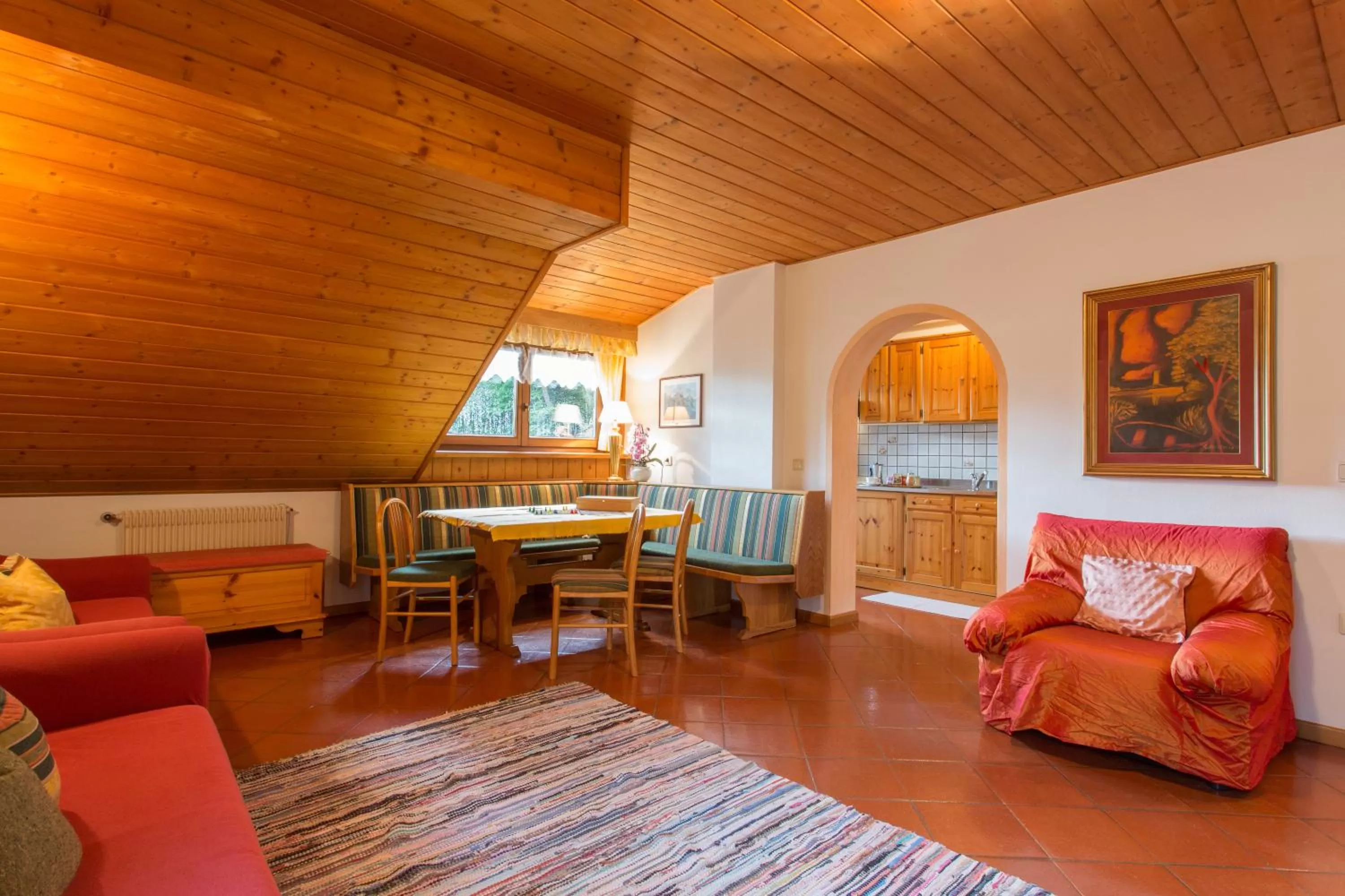 Living room, Seating Area in Residence Obermoarhof