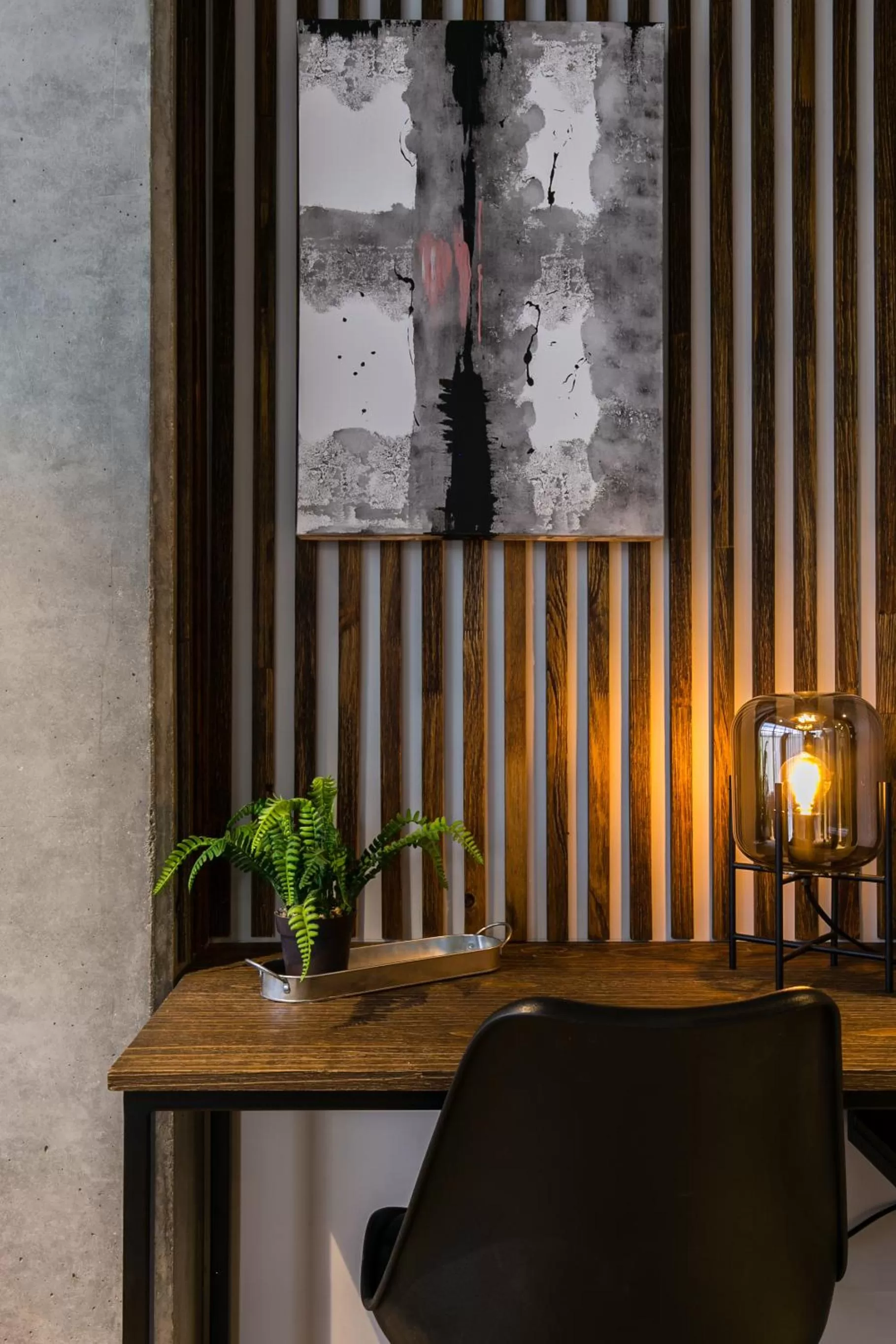 Decorative detail in Factory Lofts Hotel