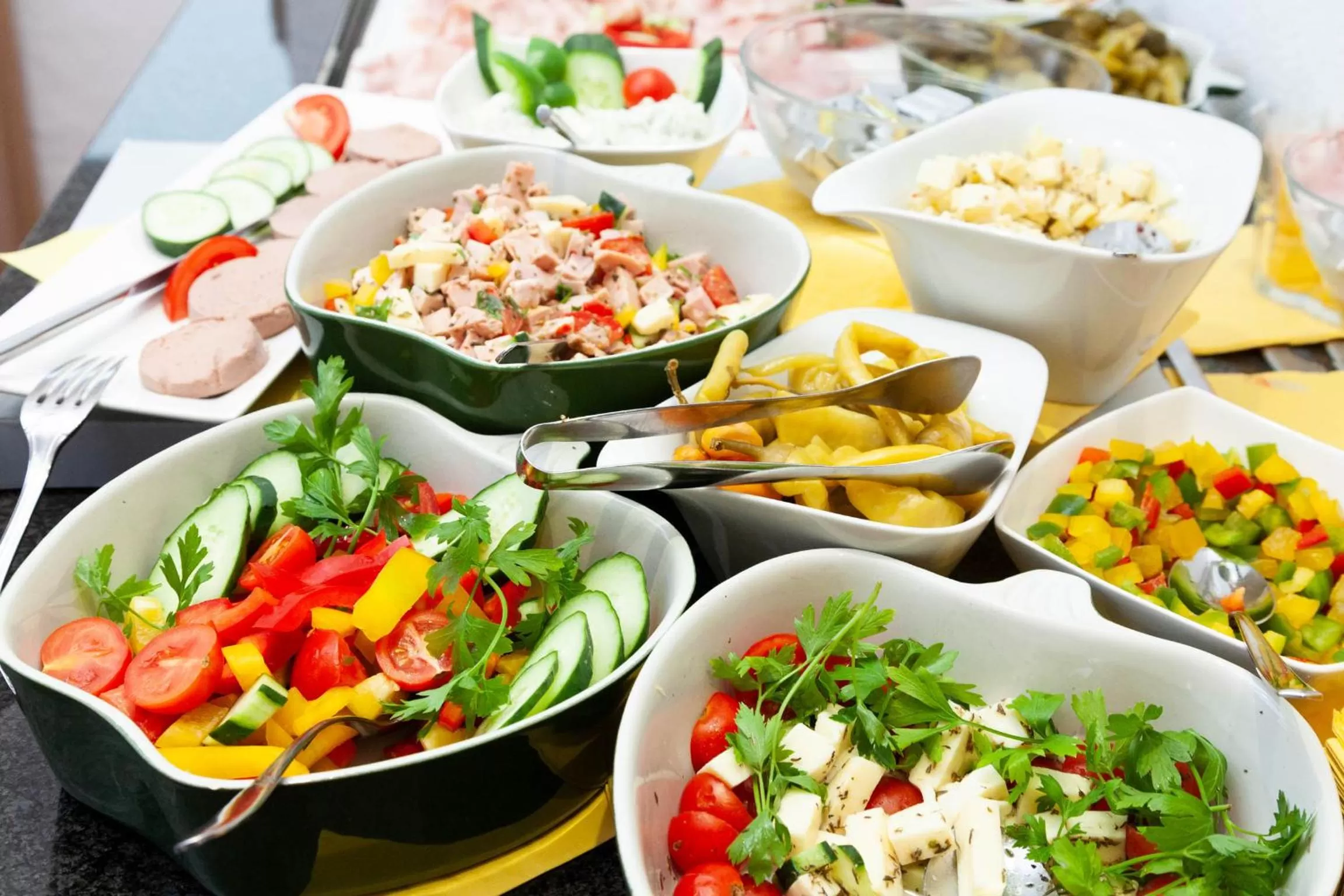 Buffet breakfast in Hotel Plattenwirt