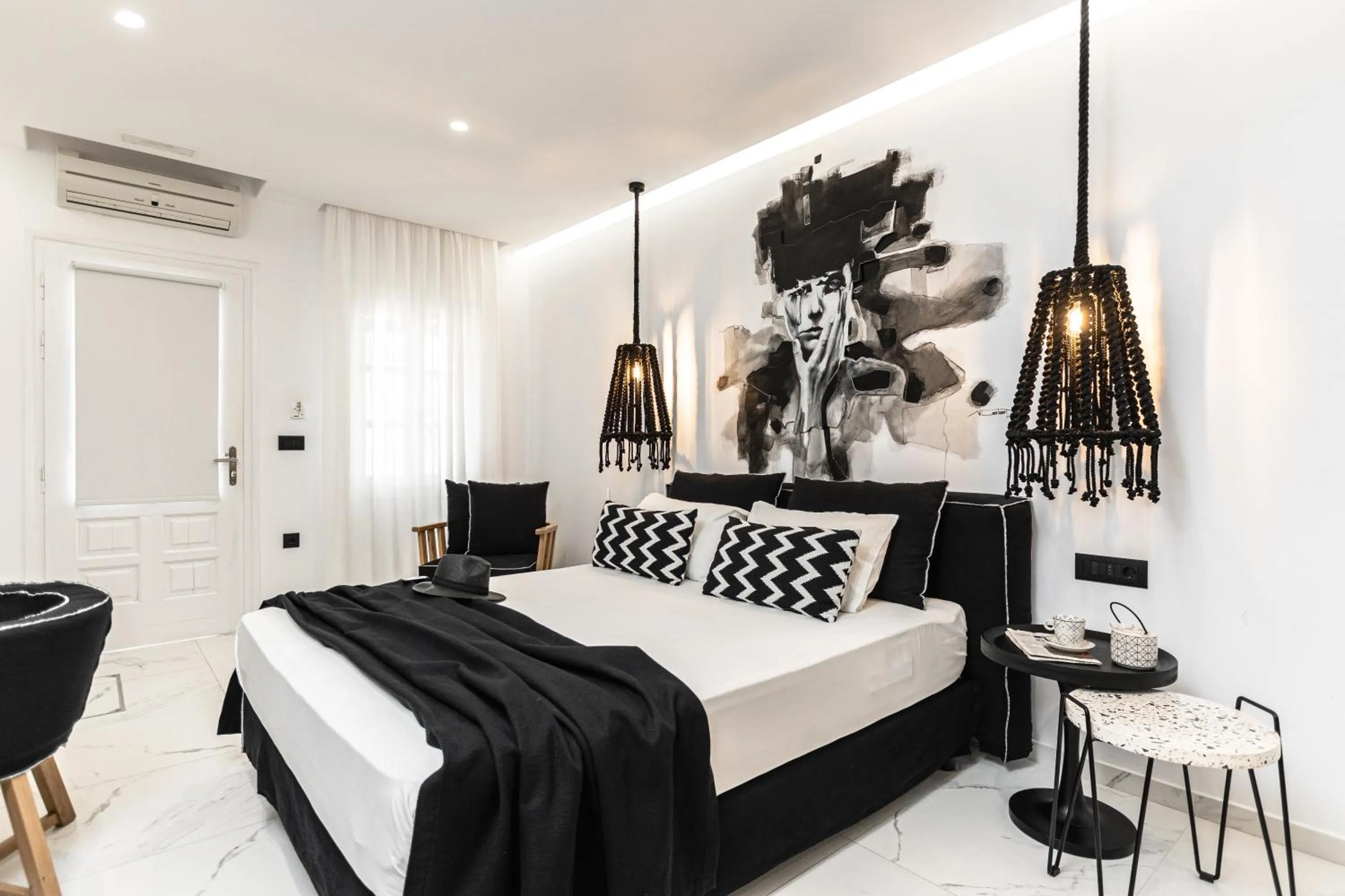 Bed in Hotel Palatia