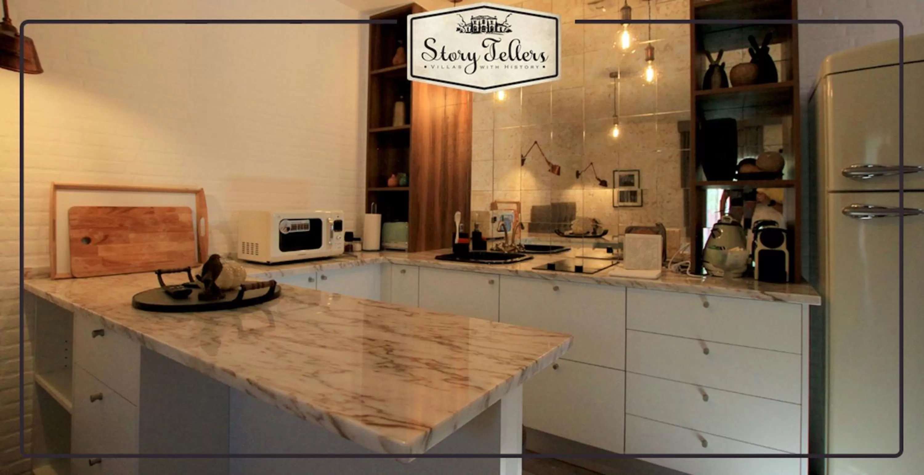 Kitchen or kitchenette in Storytellers Villas