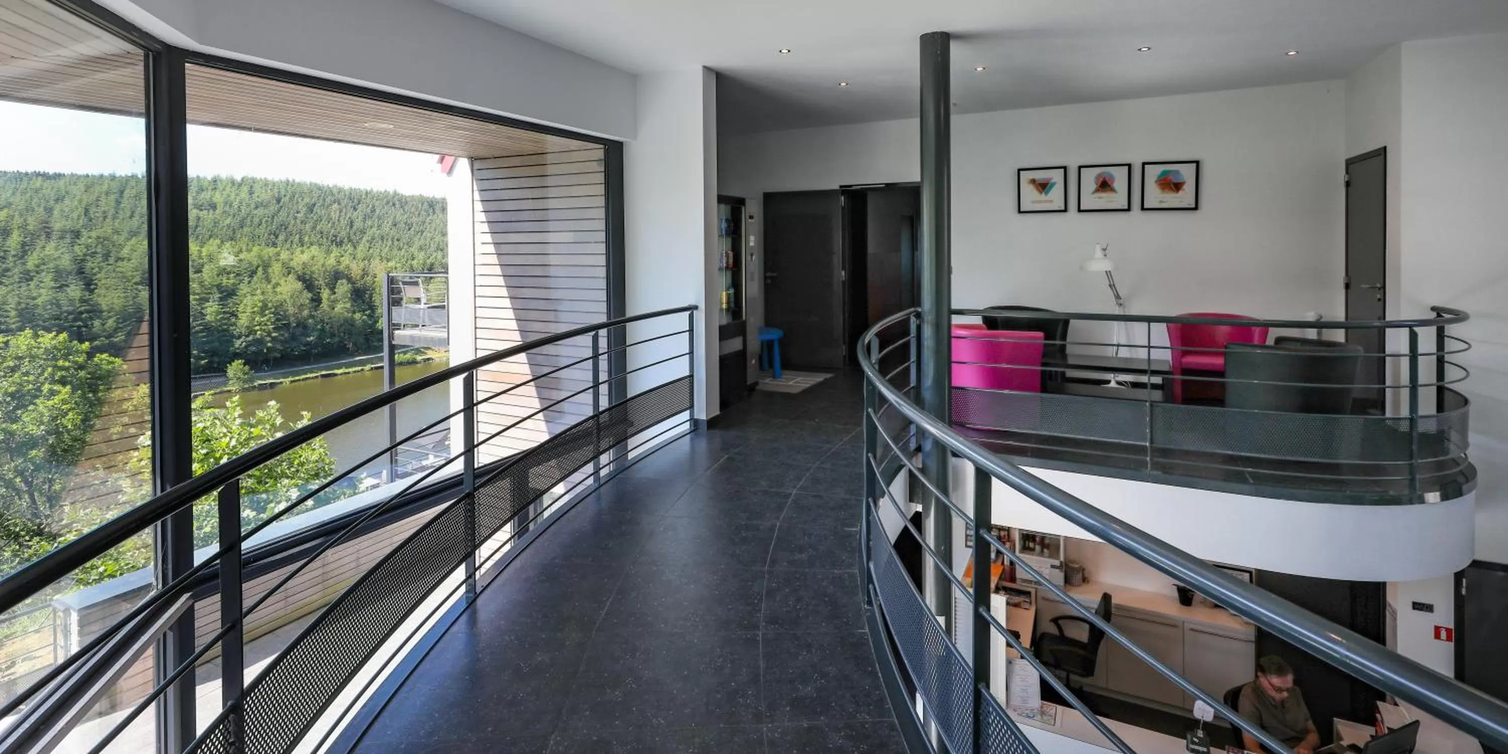 Lake view in Hotel Eden Ardenne