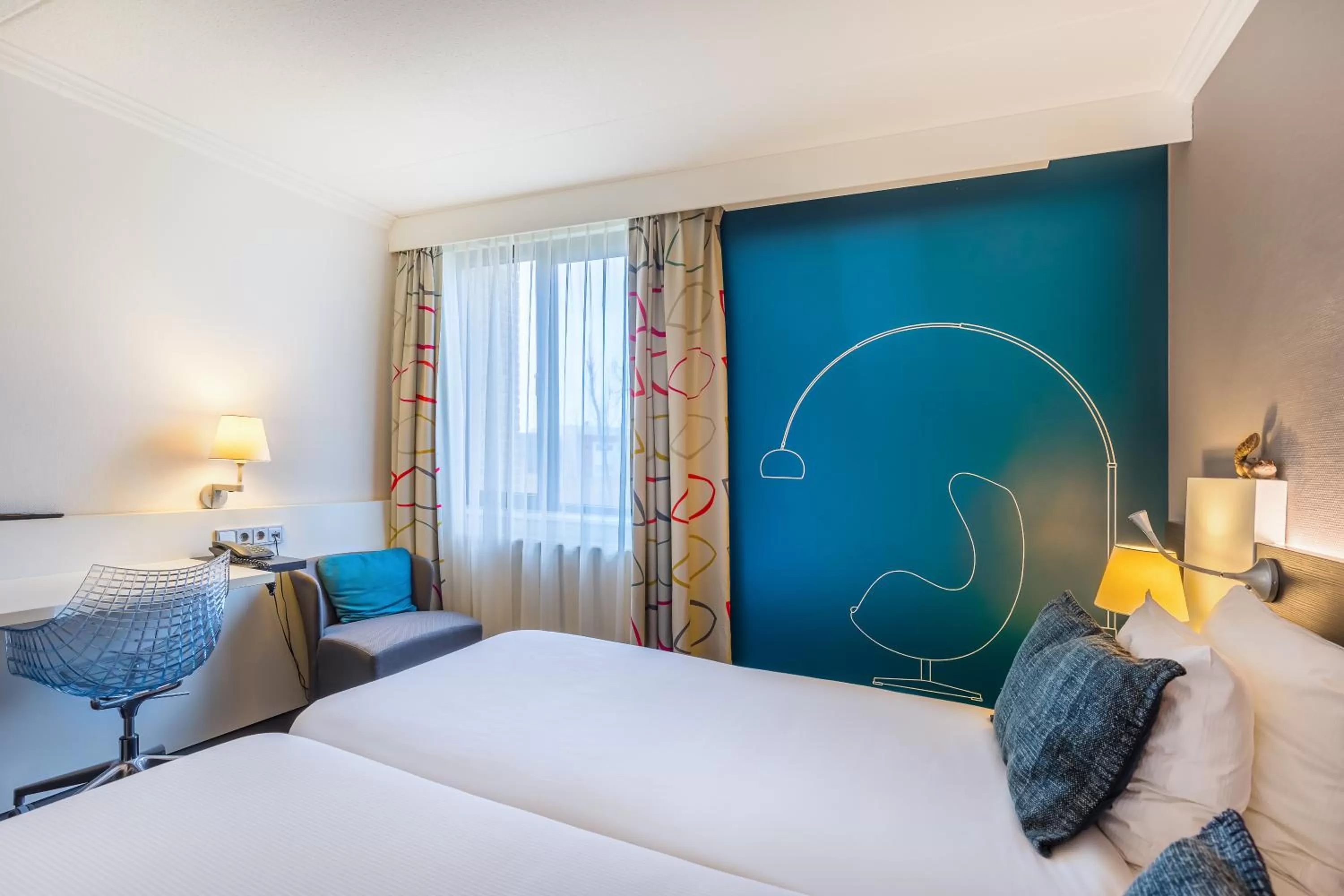 Bedroom, Bed in Postillion Hotel Deventer