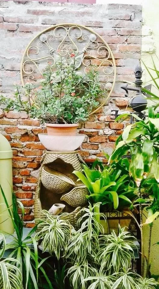 Patio in Boutique Hotel Belgica