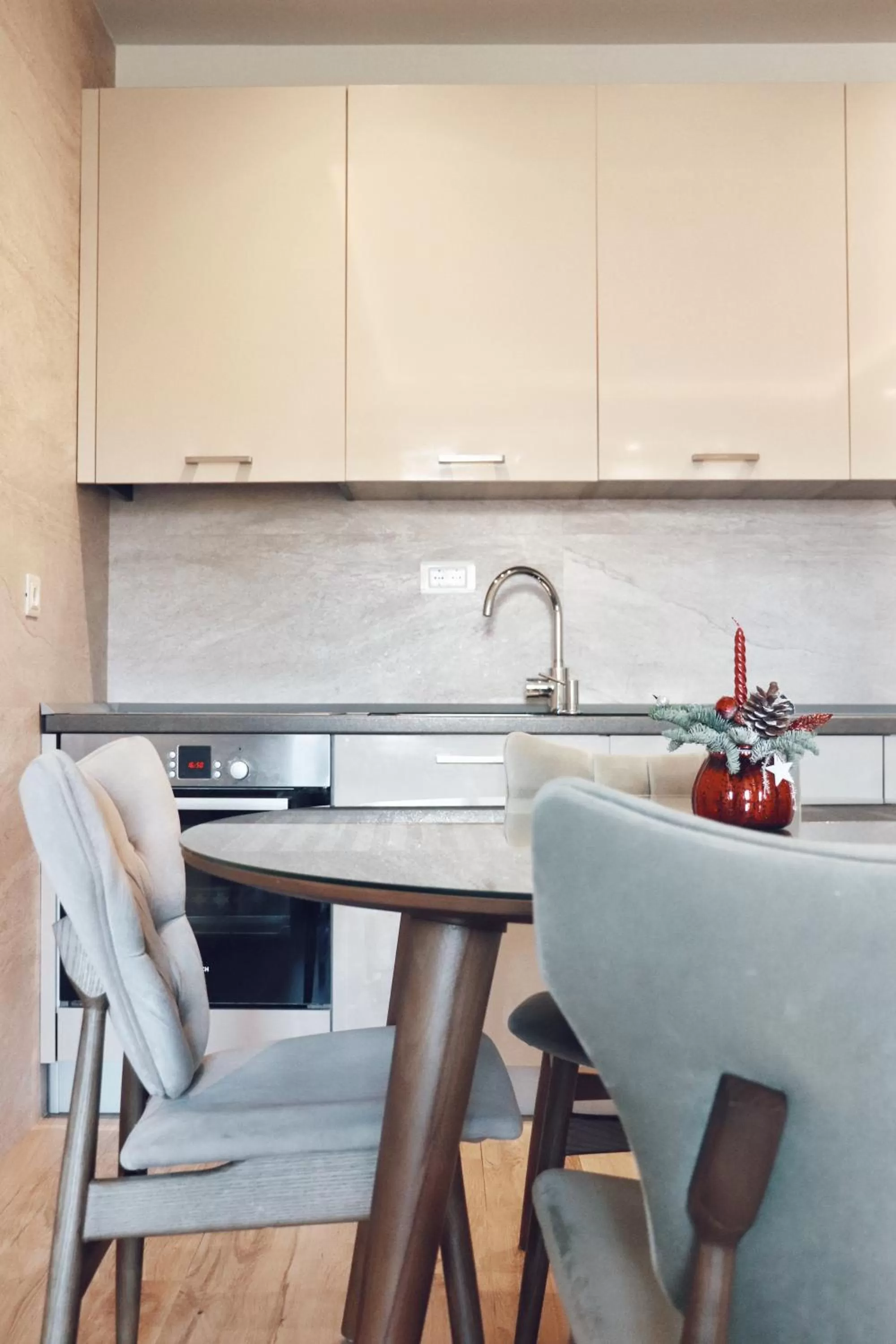 Kitchen or kitchenette in Hotel Villa Gracia